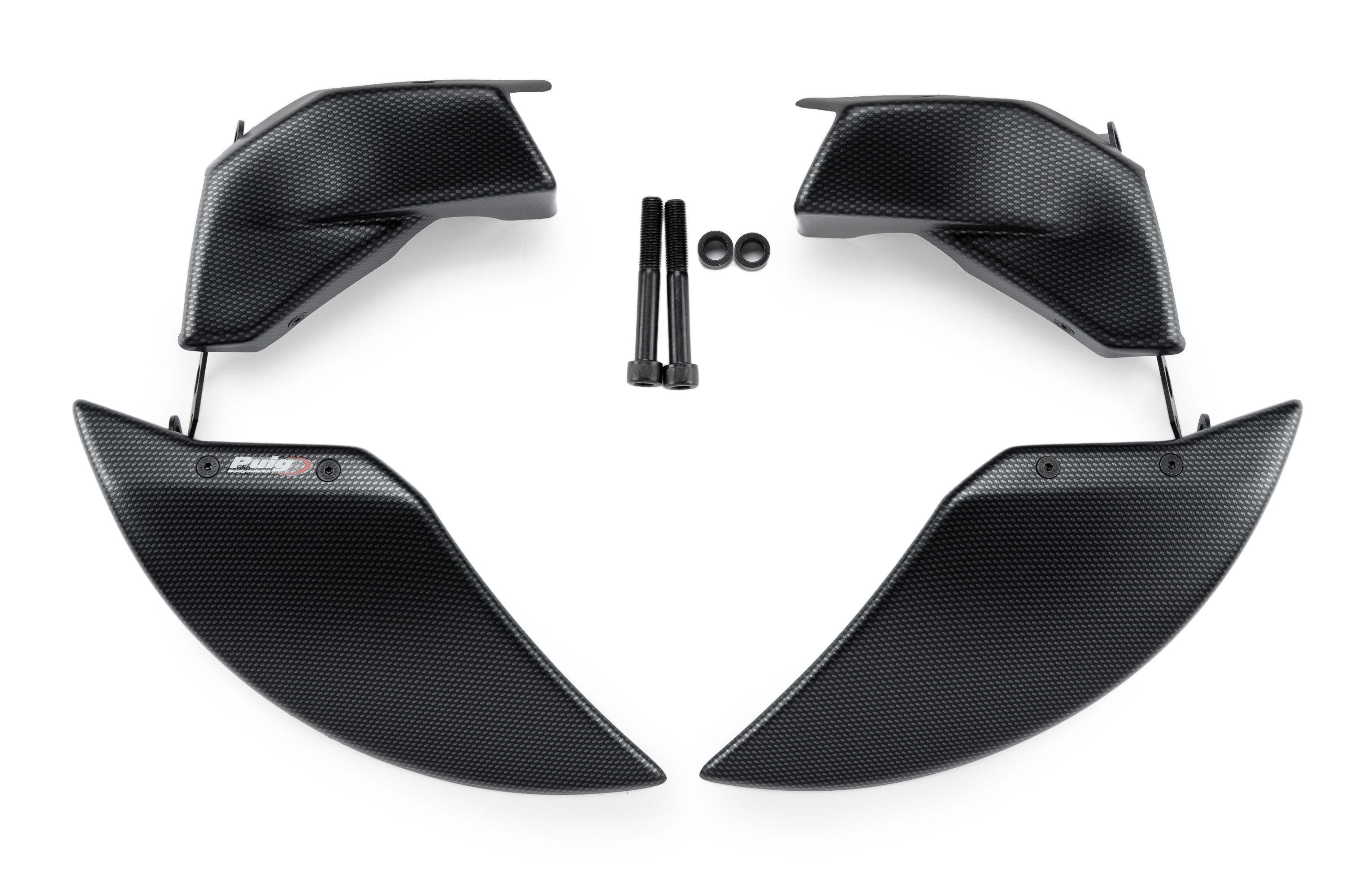 Puig Brake Ducts | Carbon Look | Kawasaki ZX-6R Ninja 2024>Current - Pyramid Motorcycle Accessories