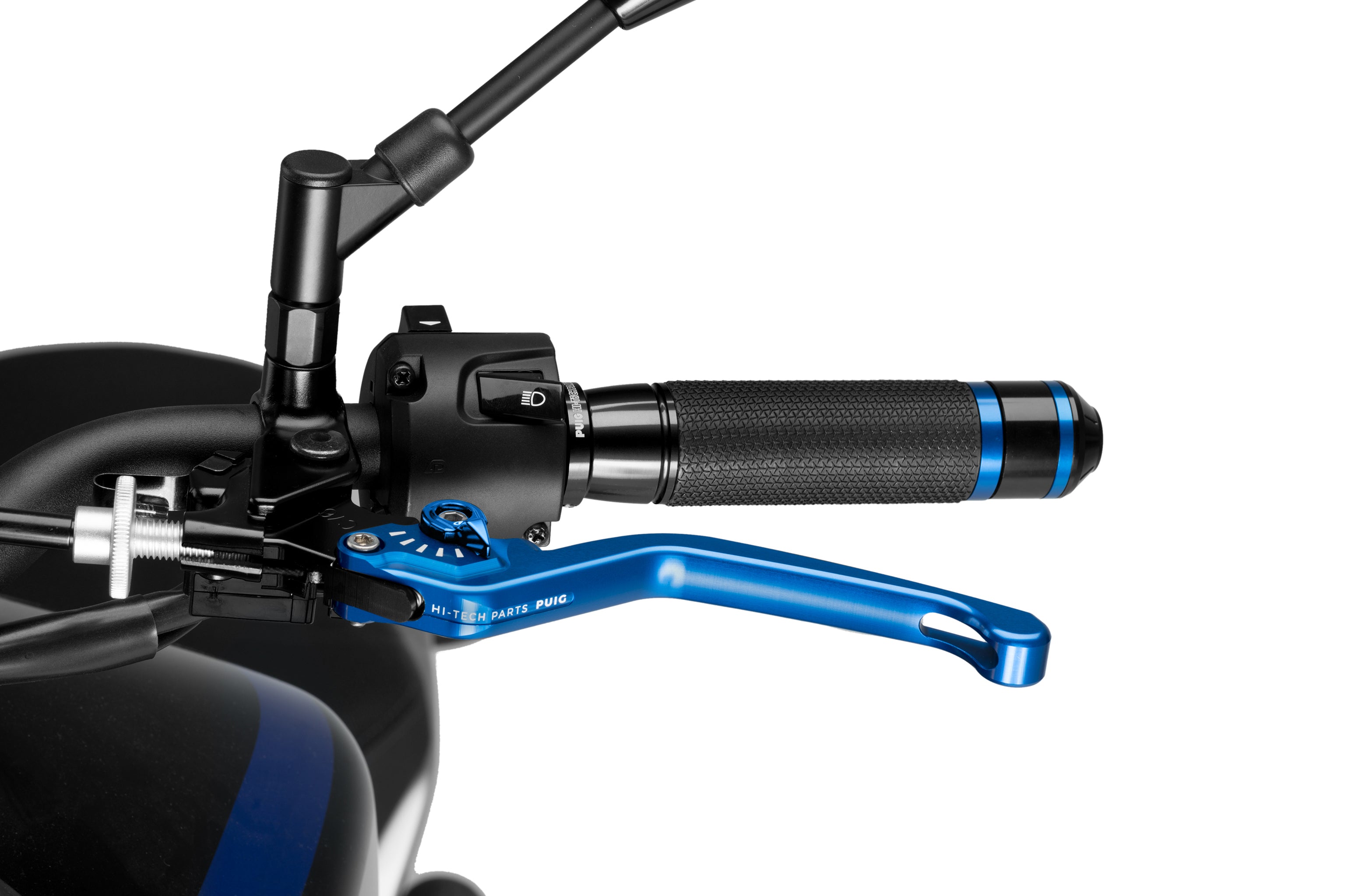 Puig 3.0 Lever - Fixed - Clutch/Rear Brake/Left Hand - Pyramid Motorcycle Accessories