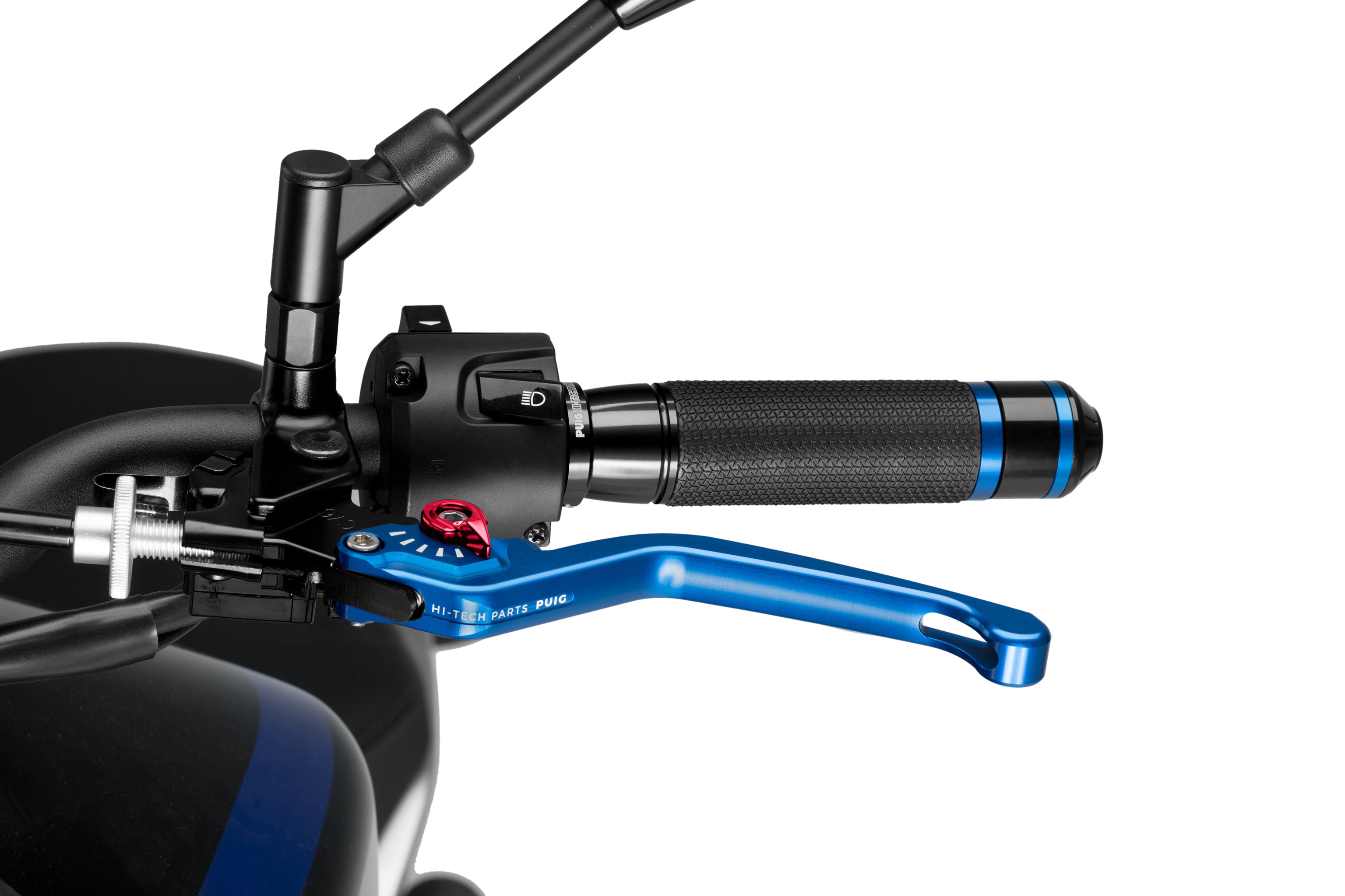 Puig 3.0 Lever - Fixed - Clutch/Rear Brake/Left Hand - Pyramid Motorcycle Accessories