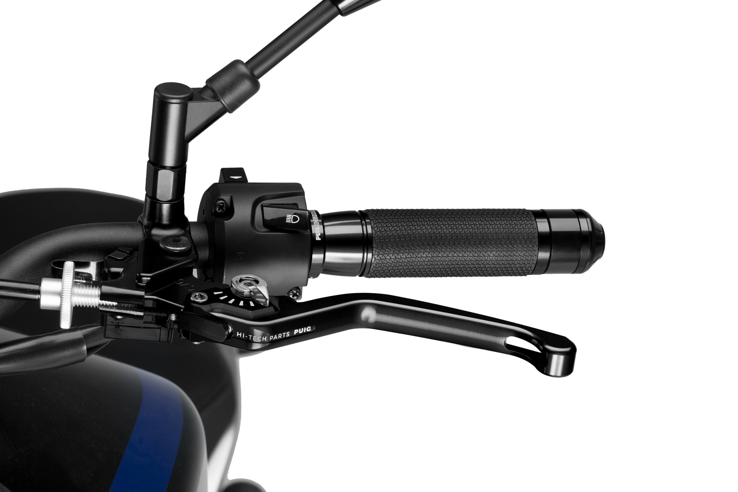Puig 3.0 Lever - Fixed - Clutch/Rear Brake/Left Hand - Pyramid Motorcycle Accessories