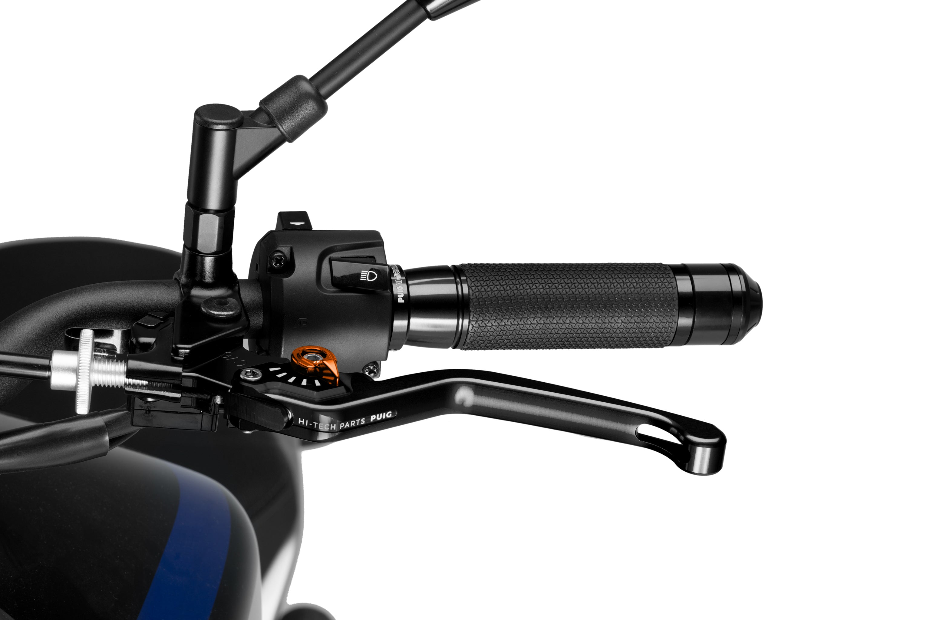 Puig 3.0 Lever - Fixed - Clutch/Rear Brake/Left Hand - Pyramid Motorcycle Accessories