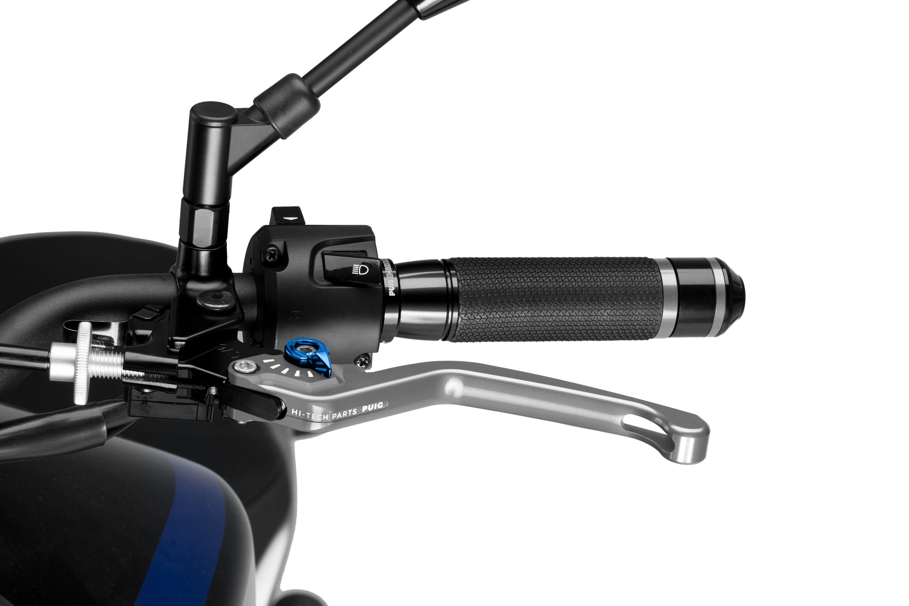 Puig 3.0 Lever - Fixed - Clutch/Rear Brake/Left Hand - Pyramid Motorcycle Accessories