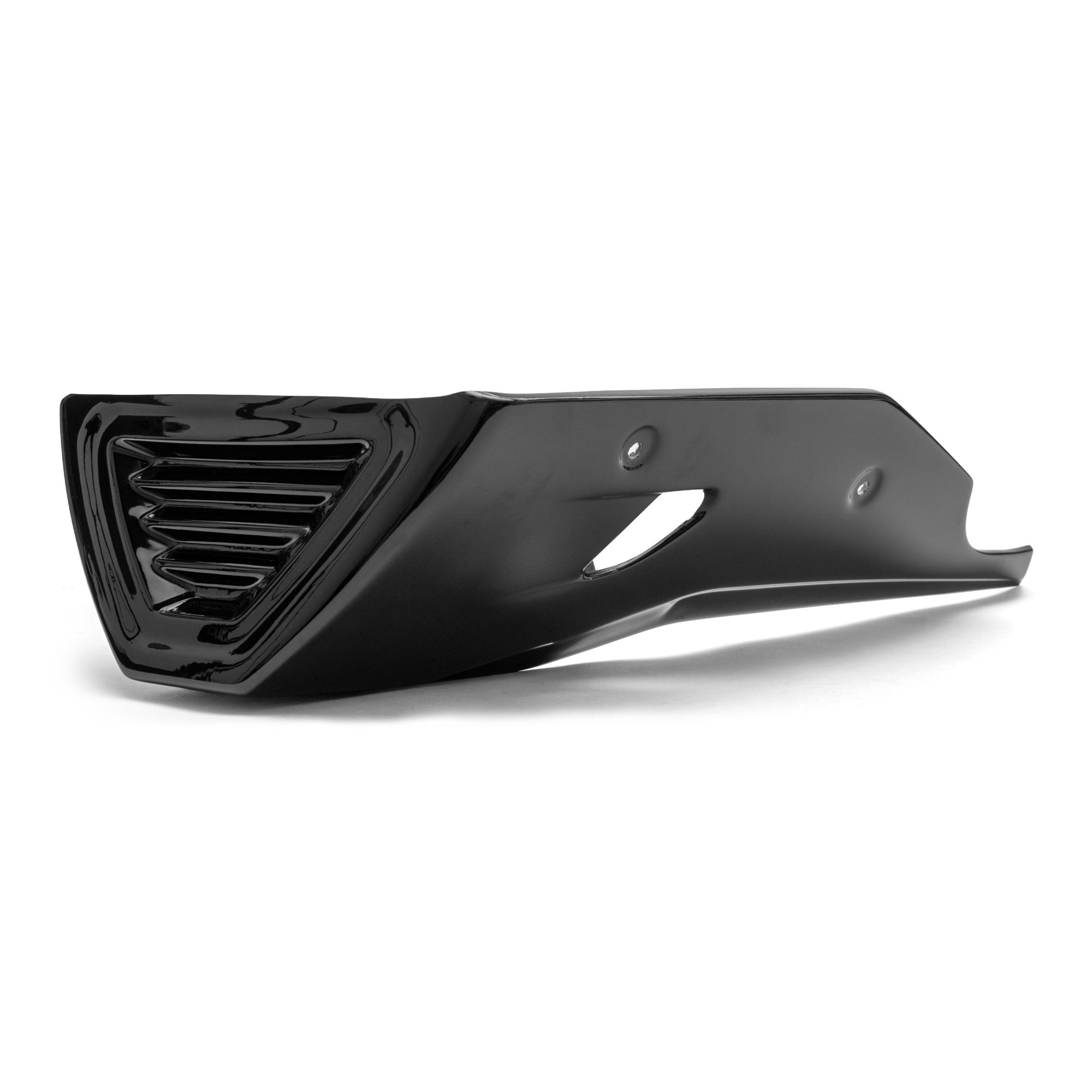 Pyramid Belly Pan | Gloss Black | Yamaha MT-10 2016>Current - Pyramid Motorcycle Accessories