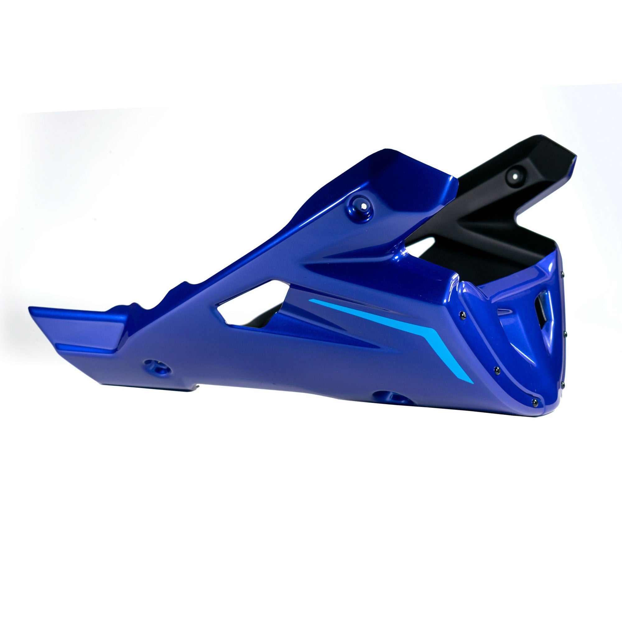 Pyramid Belly Pan | Yamaha Blue | Yamaha MT-09 2021>CurrentĀ -Ā Ā Pyramid Motorcycle Accessories