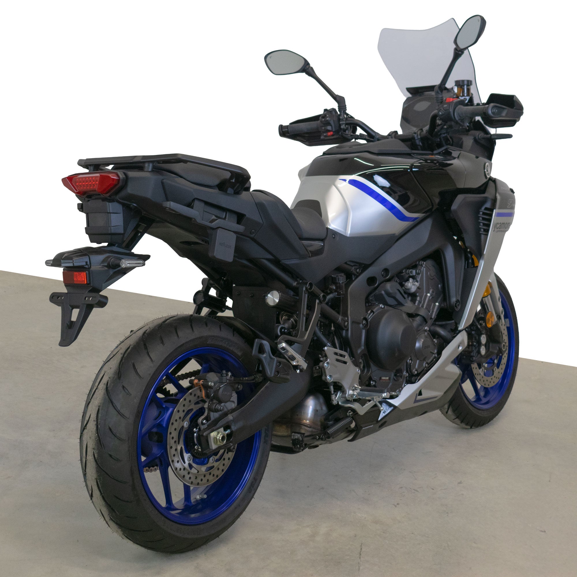 Pyramid Belly Pan | Icon Performance Colours | Yamaha Tracer 9 2024>Current - Pyramid Motorcycle Accessories