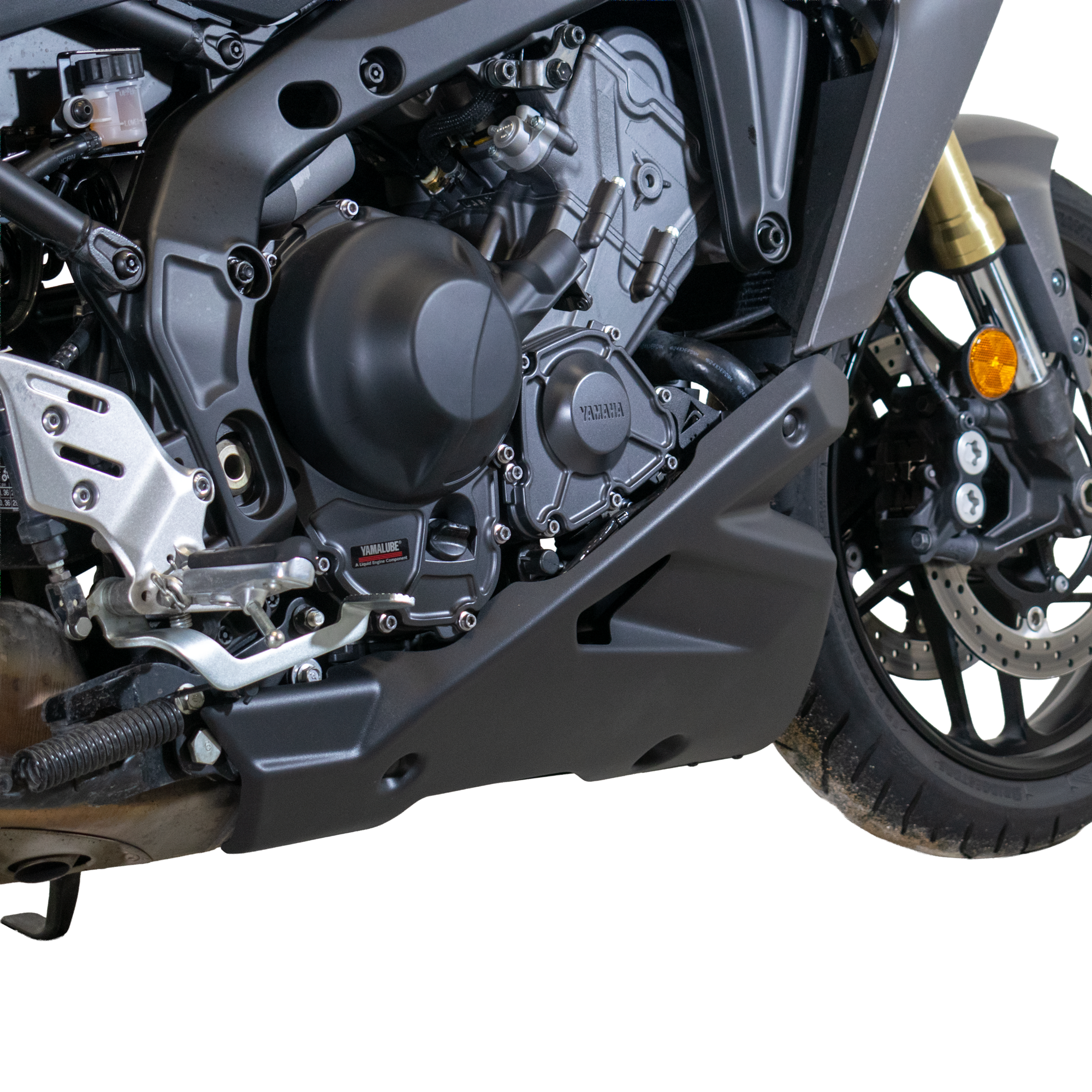 Pyramid Belly Pan | Unpainted | Yamaha Tracer 9 2024>Current - Pyramid Motorcycle Accessories
