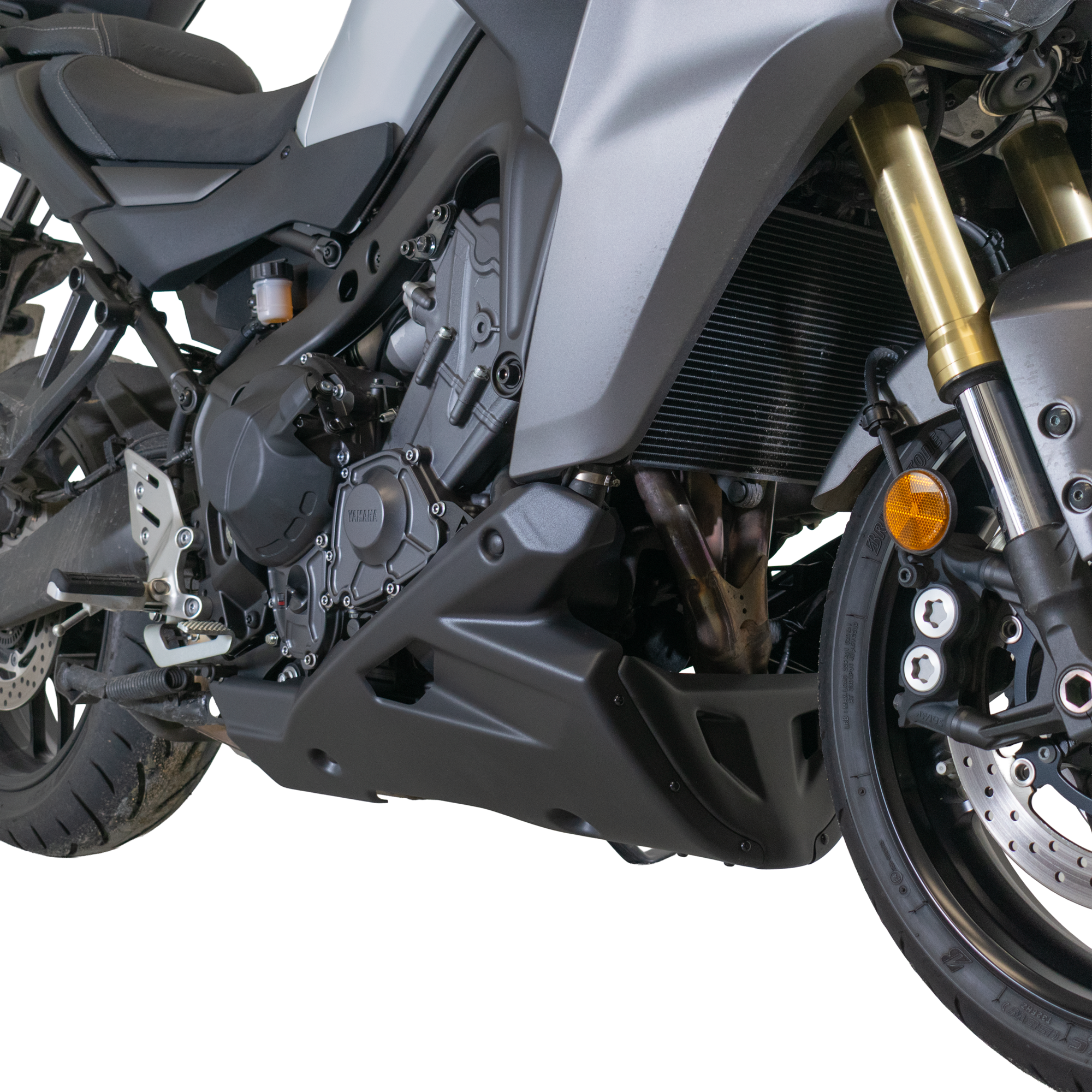 Pyramid Belly Pan | Unpainted | Yamaha Tracer 9 2024>Current - Pyramid Motorcycle Accessories