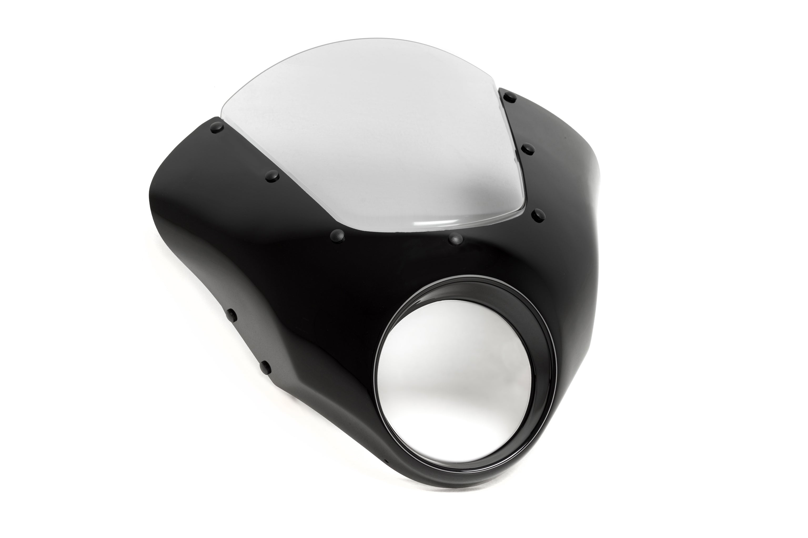 Puig Dark Night Semifairing | Matte Black/Light Smoke | Harley-Davidson Nightster 975 Special 2023>Current - Pyramid Motorcycle Accessories