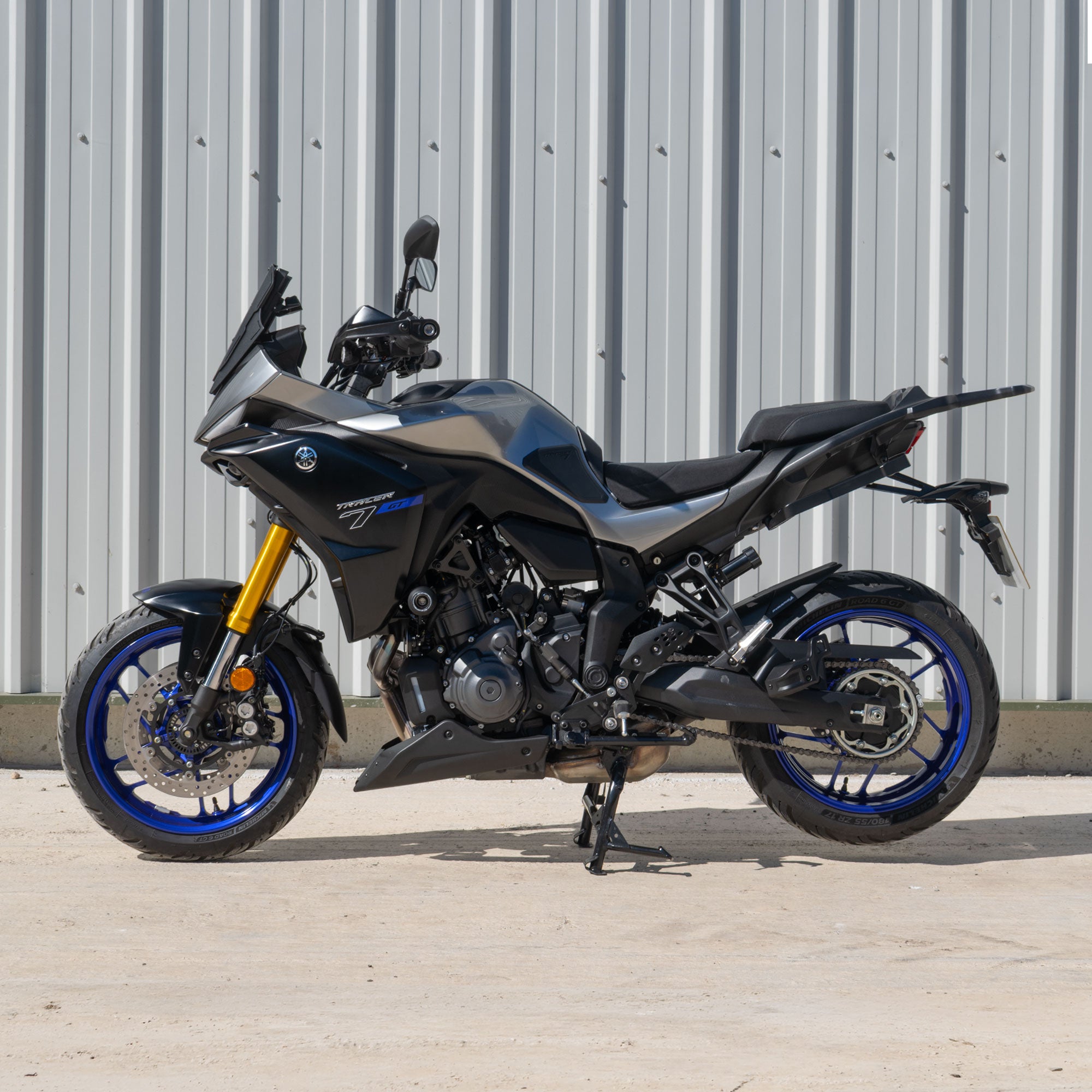 Pyramid Metal Fly Screen | Matte Black | Yamaha Tracer 7/GT 2025>Current