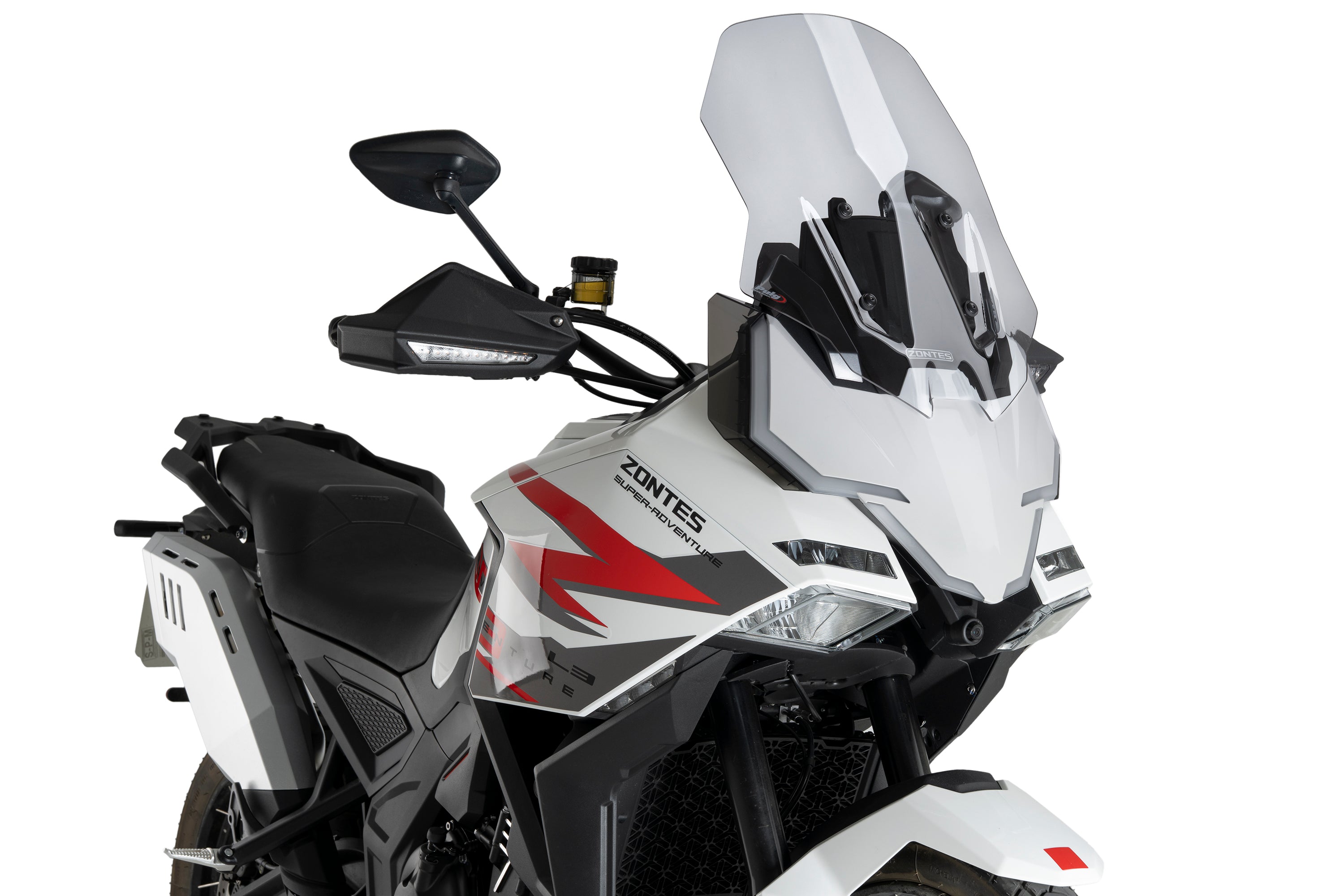 Puig Touring Screen | Clear | Zontes ZT-703F 2024>2025 - Pyramid Motorcycle Accessories