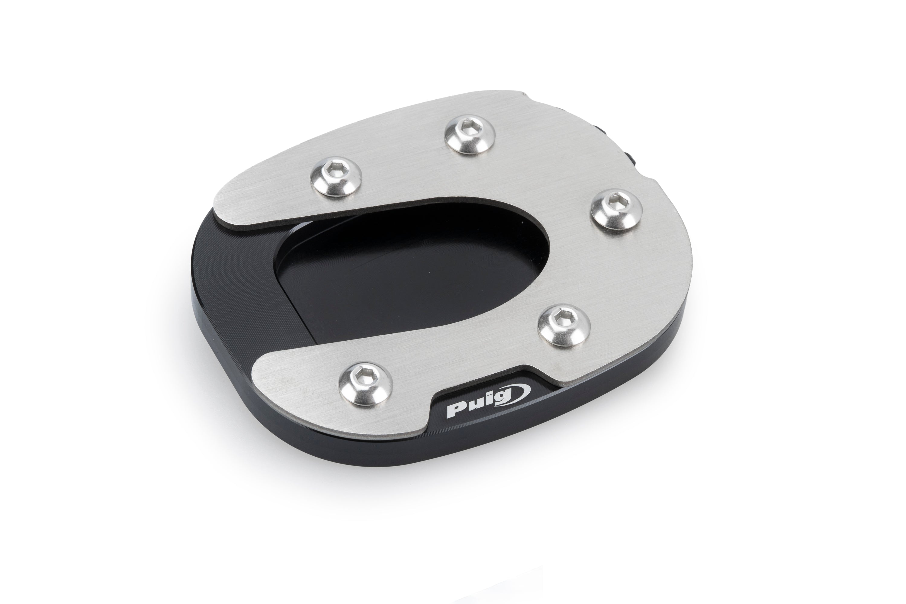 Puig Kickstand Extension for Standard Suspension | Black | Voge DS900X 2024>Current - Pyramid Motorcycle Accessories