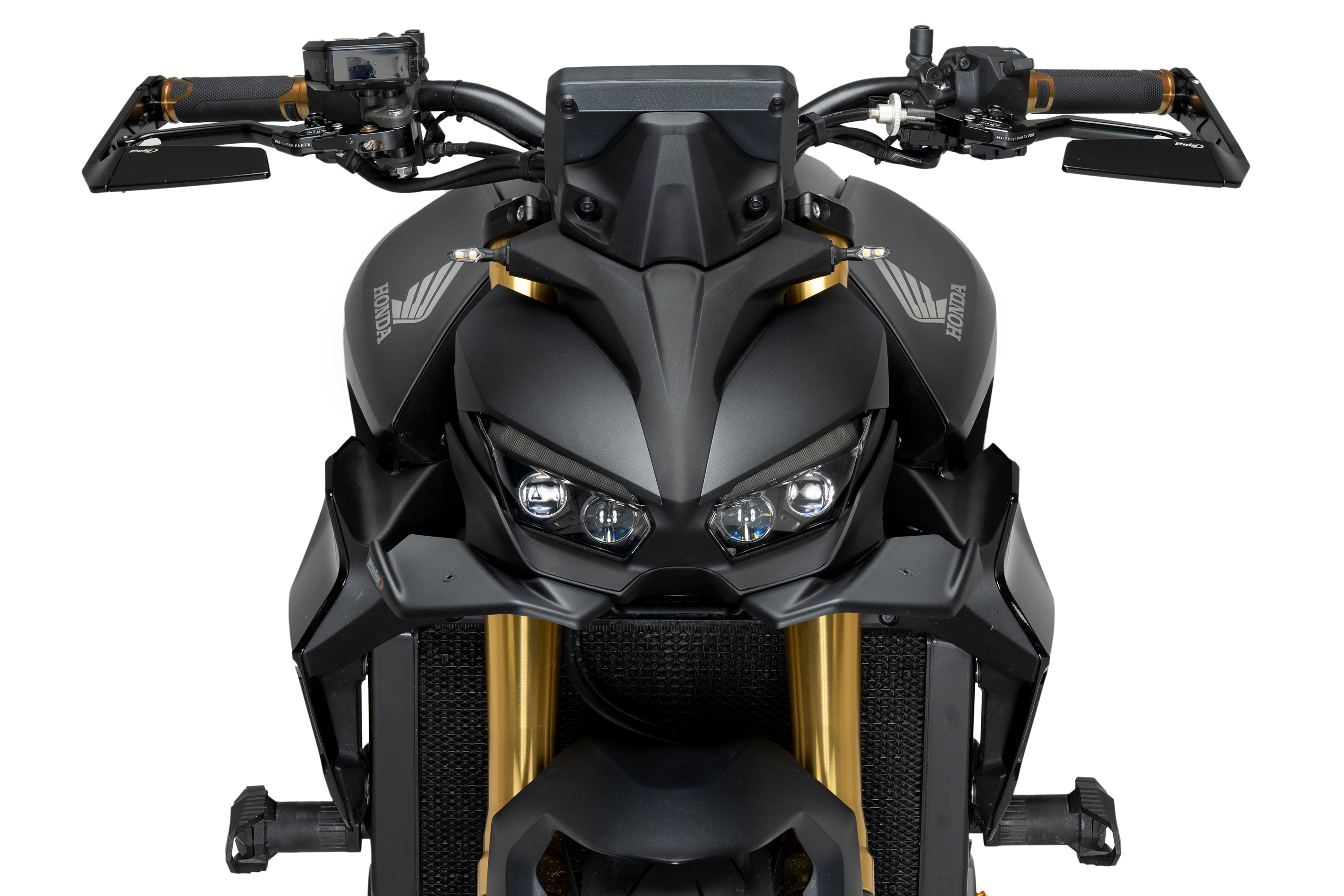 Puig Naked Front Wings | Matte Black | Honda CB1000 Hornet inc. SP 2025>Current - Pyramid Motorcycle Accessories