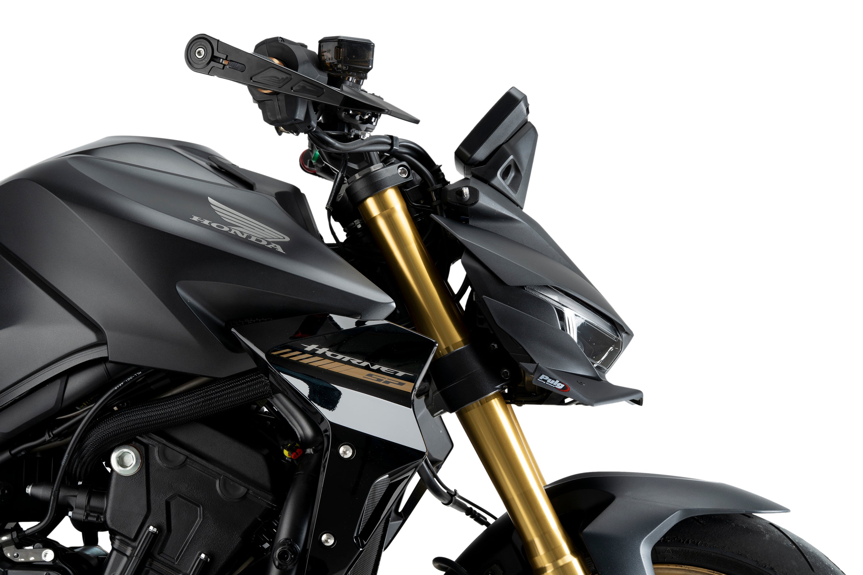 Puig Naked Front Wings | Matte Black | Honda CB1000 Hornet inc. SP 2025>Current - Pyramid Motorcycle Accessories
