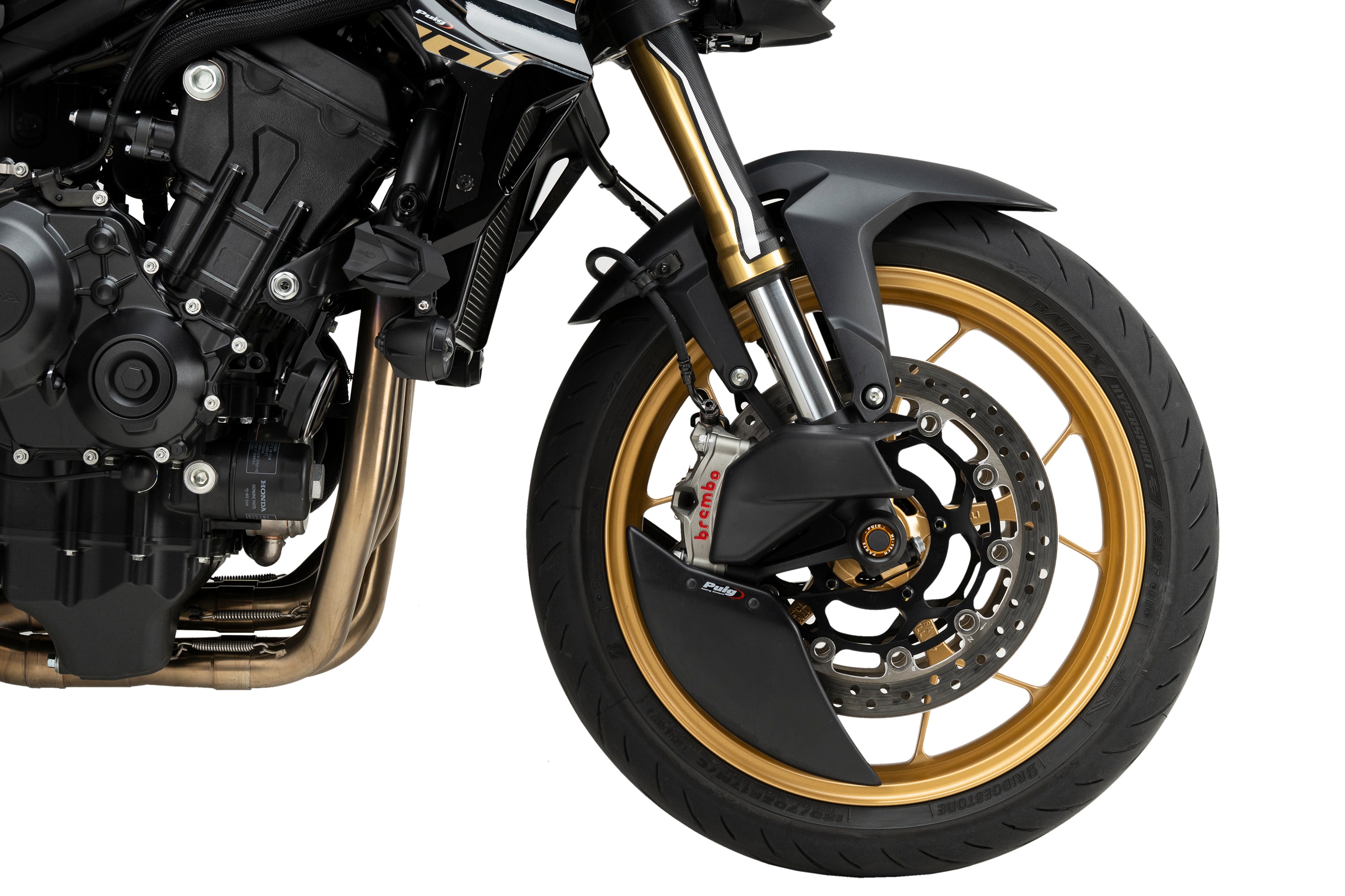 Puig Brake Ducts | Matte Black | Honda CB1000 Hornet Inc. SP 2025>Current - Pyramid Motorcycle Accessories