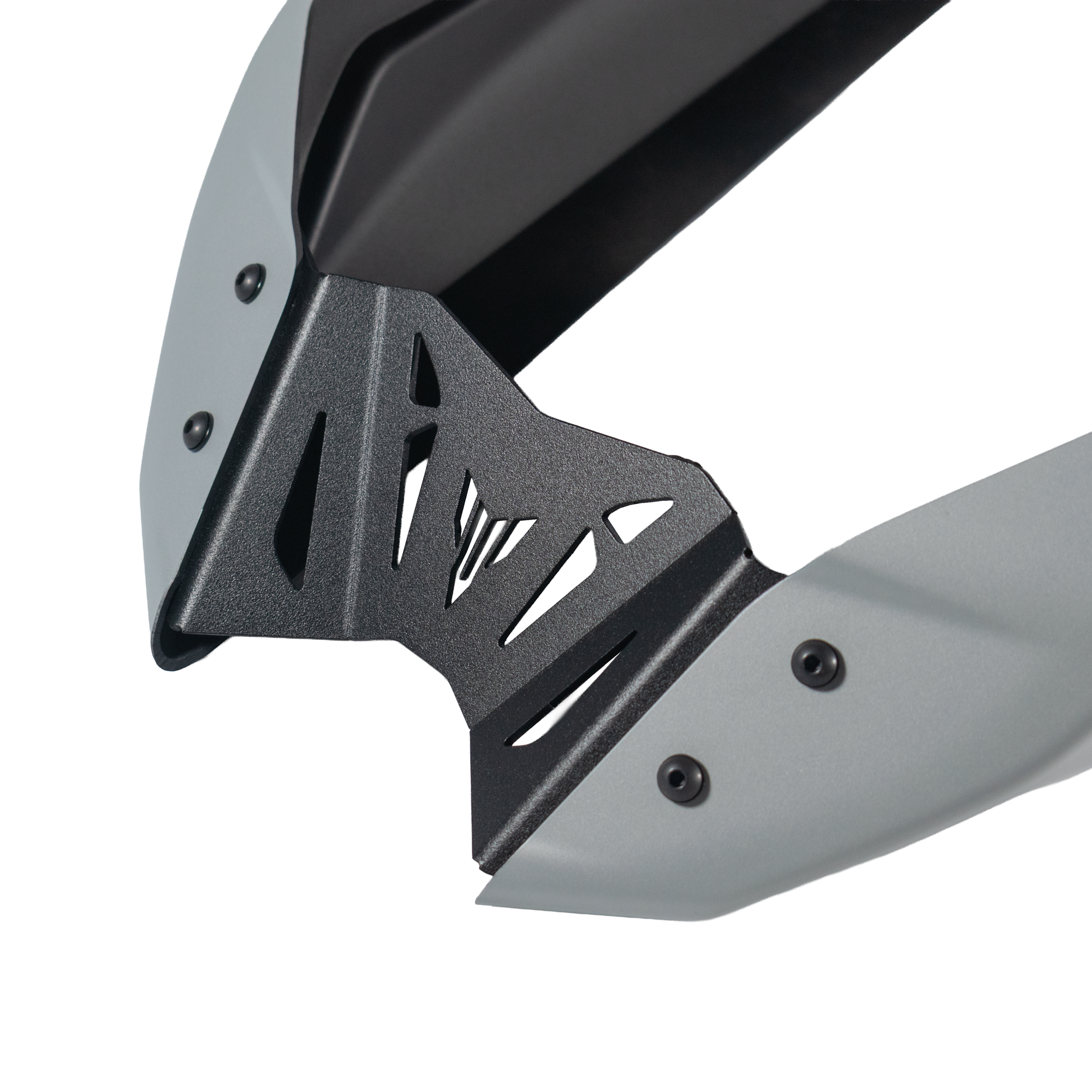 Pyramid Belly Pan | Ice Storm | Yamaha MT-07 2021>Current - Pyramid Motorcycle Accessories