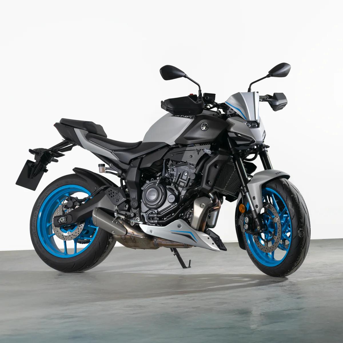 Pyramid Belly Pan | Ice Storm | Yamaha MT-07 2021>Current - Pyramid Motorcycle Accessories