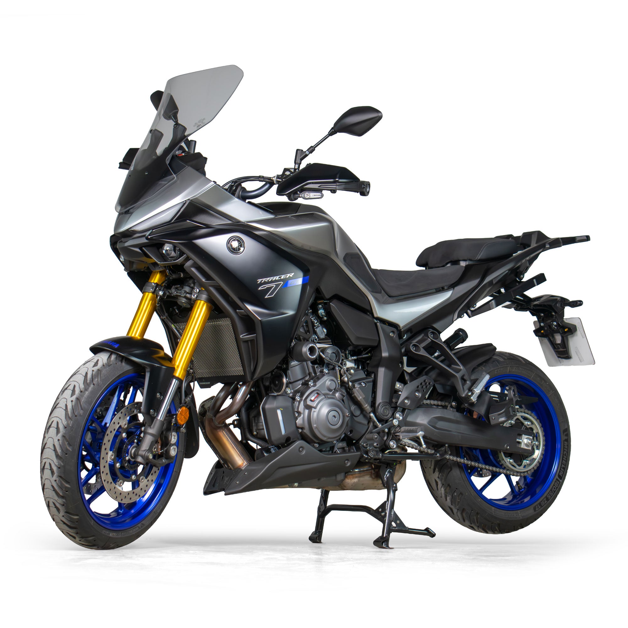 Pyramid Belly Pan | Matte Black | Yamaha Tracer 7 GT 2020>Current - Pyramid Motorcycle Accessories