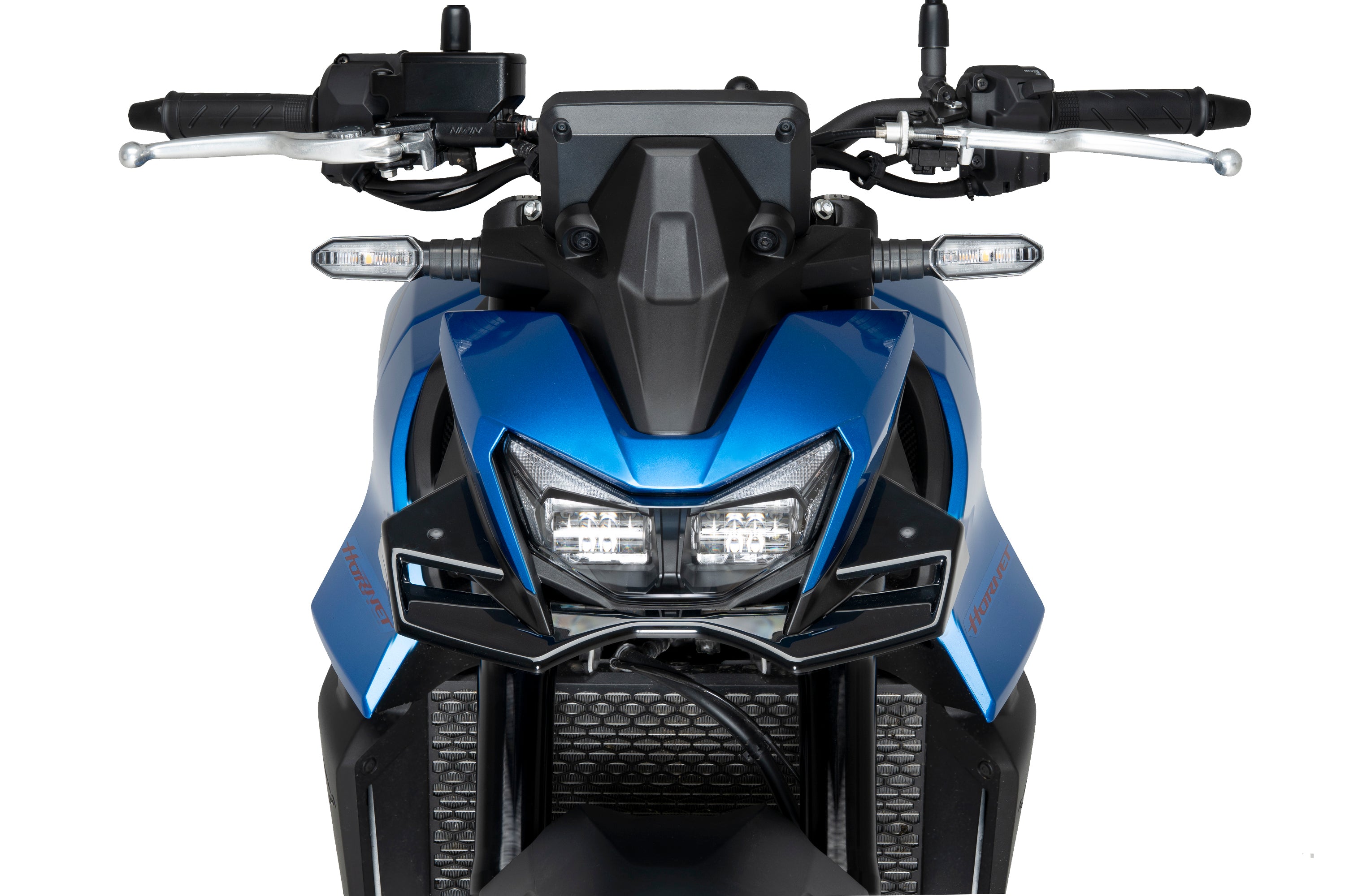 Puig Naked Front Wings | Gloss Black | Honda CB750 Hornet 2025>Current - Pyramid Motorcycle Accessories