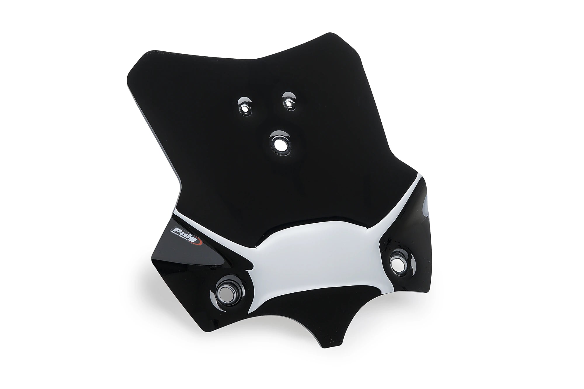 Puig Sport Screen | Black (Opaque) | Moto Guzzi V85 TT 2024>Current - Pyramid Motorcycle Accessories