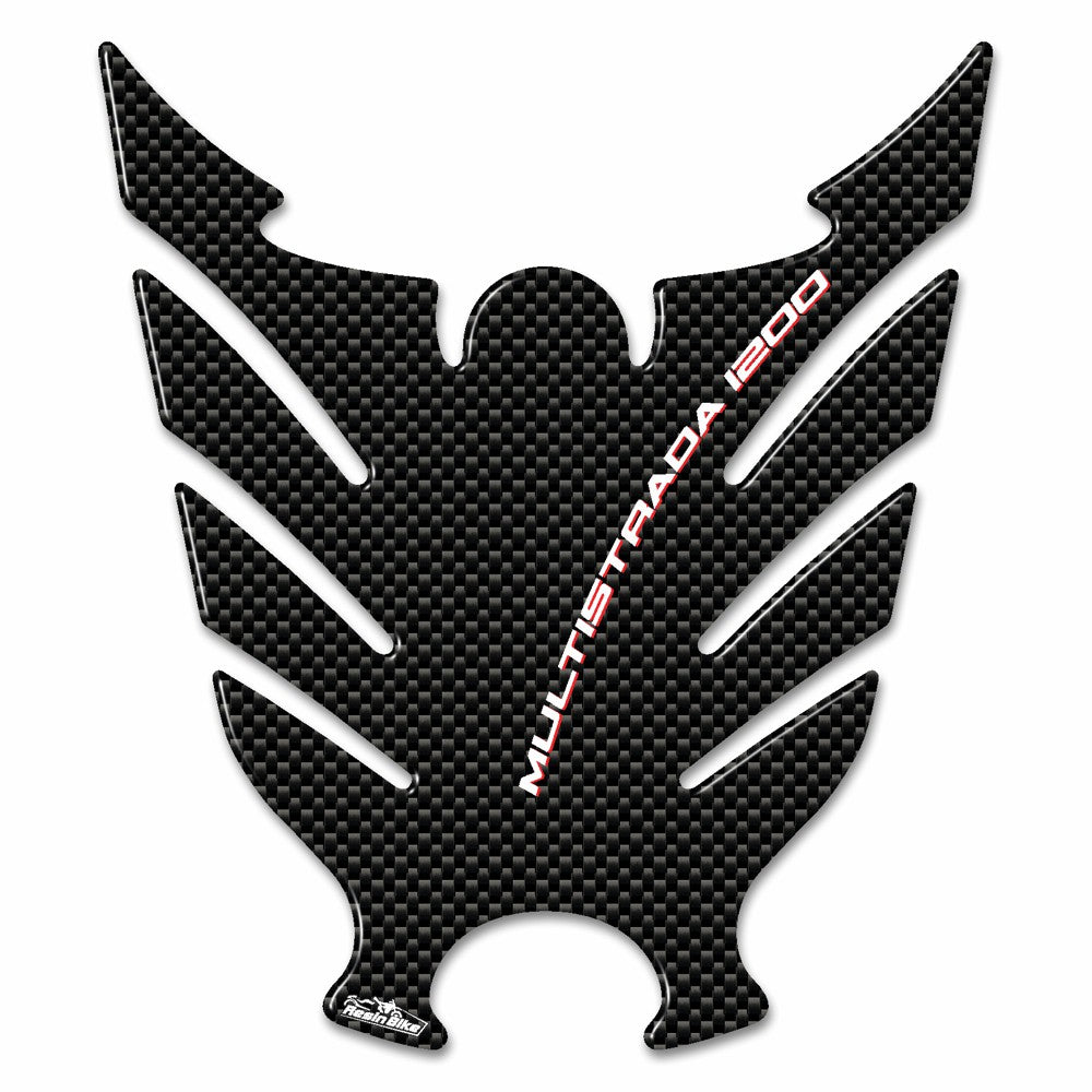 Resin Bike 3D Motorcycle Stickers - Tank Pad | Ducati Multistrada 1200 2010>2014 RB-IF_CCFB64E6 - Pyramid Motorcycle Accessories