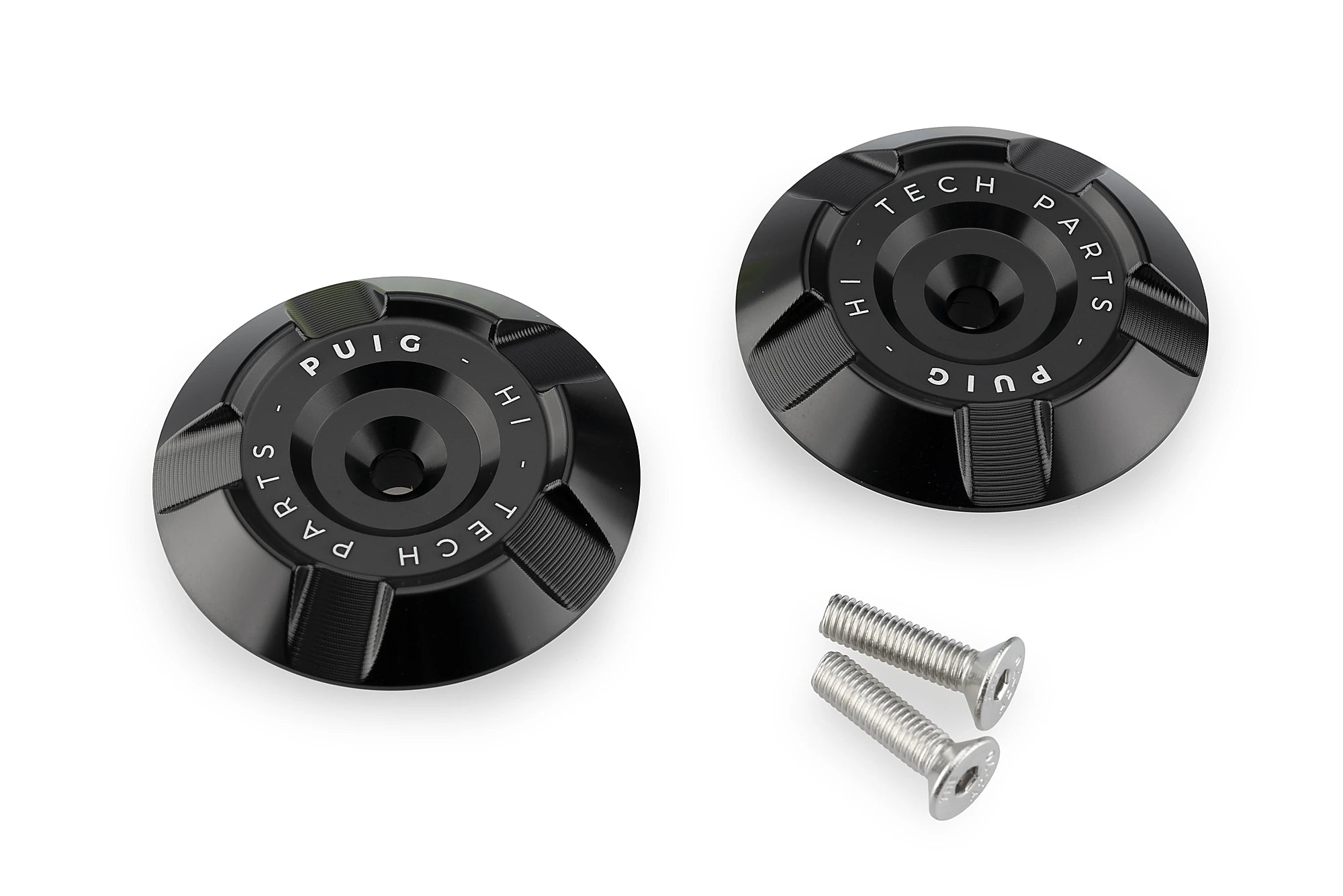 Puig Aluminium Frame Covers | Black | Kawasaki Z900 2025>2026 - Pyramid Motorcycle Accessories