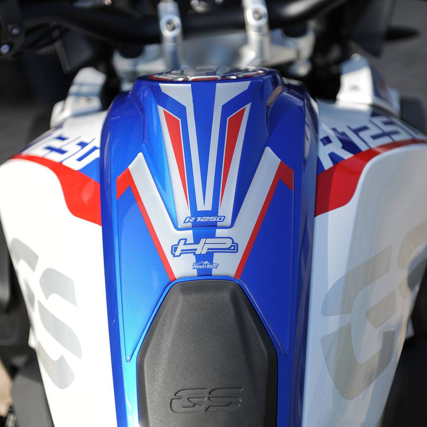 Resin Bike 3D Motorcycle Stickers - Tank Pad | BMW R 1250 GS 2021>2024 RB-B2K83819 - Pyramid Motorcycle Accessories