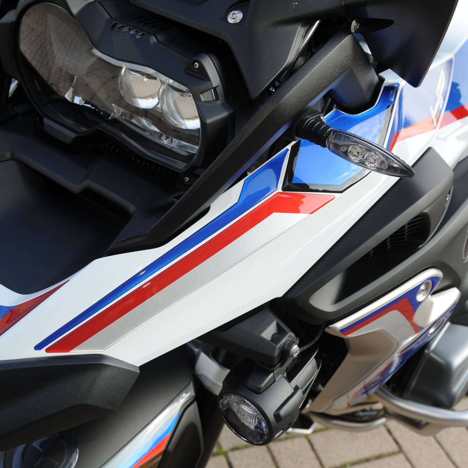 Resin Bike 3D Motorcycle Stickers - Beak | BMW R 1250 GS 2021>2024 - Pyramid Motorcycle Accessories
