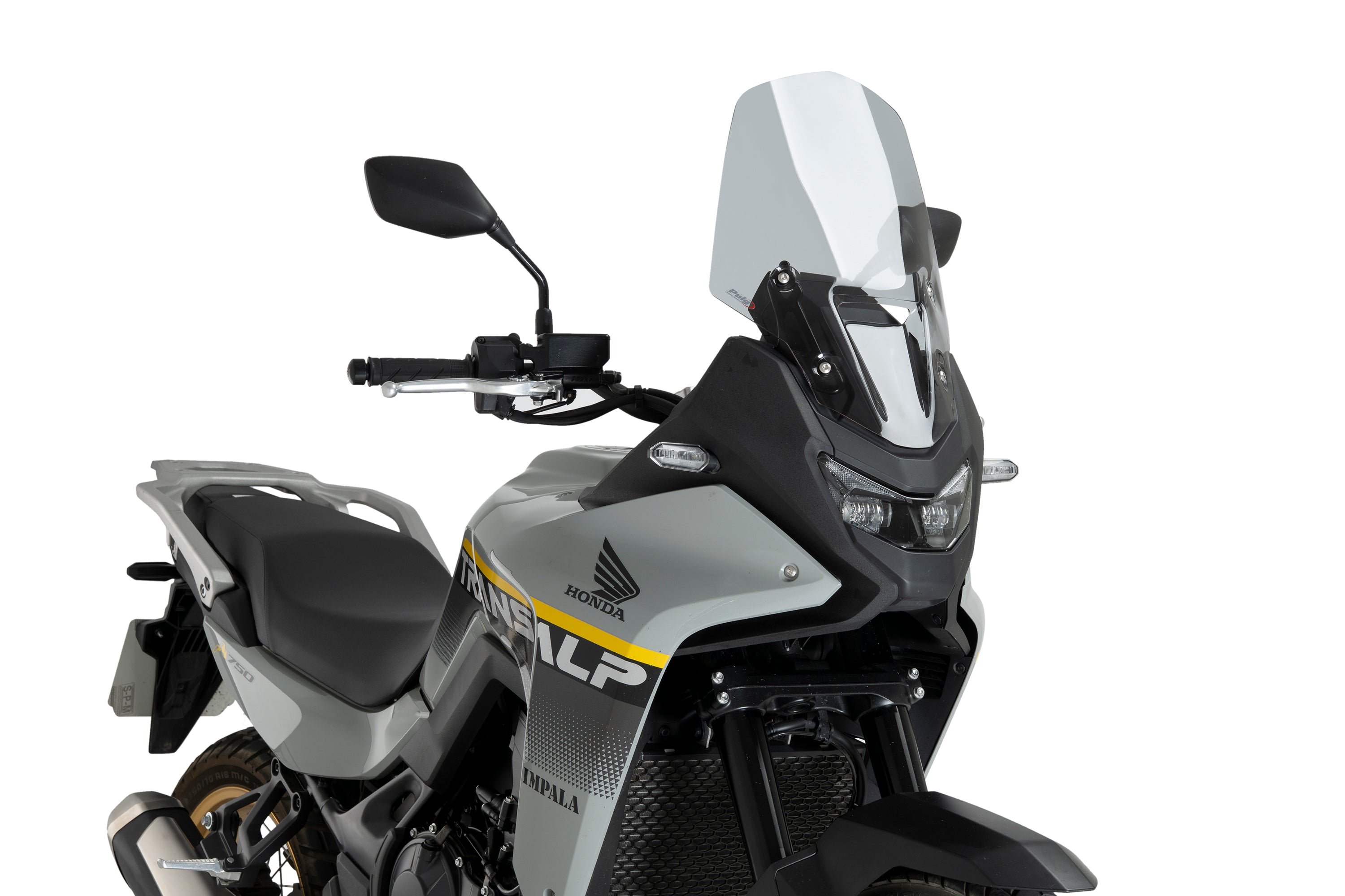 Puig Touring Screen | Light Smoke | Honda XL750 Transalp 2025>Current - Pyramid Motorcycle Accessories
