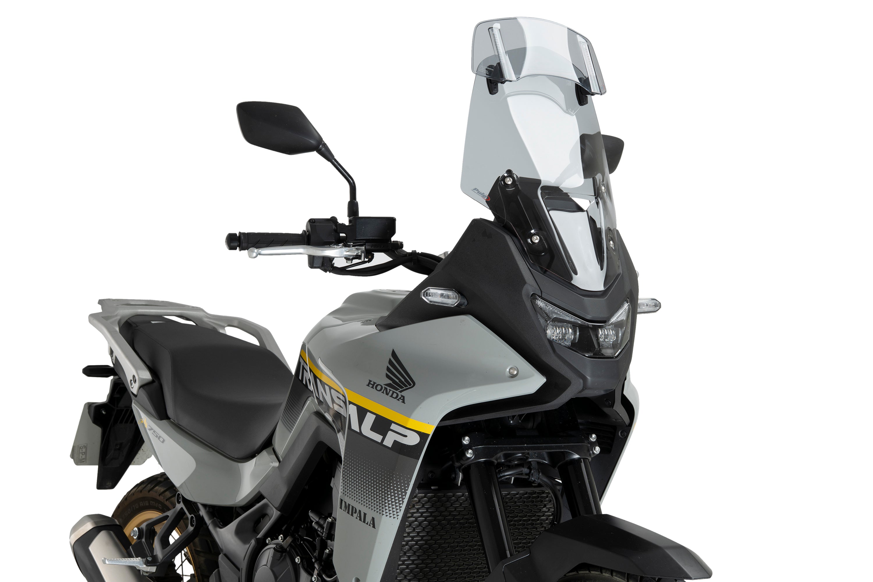 Puig Touring Screen with Visor | Light Smoke | Honda XL750 Transalp 2025>Current - Pyramid Motorcycle Accessories