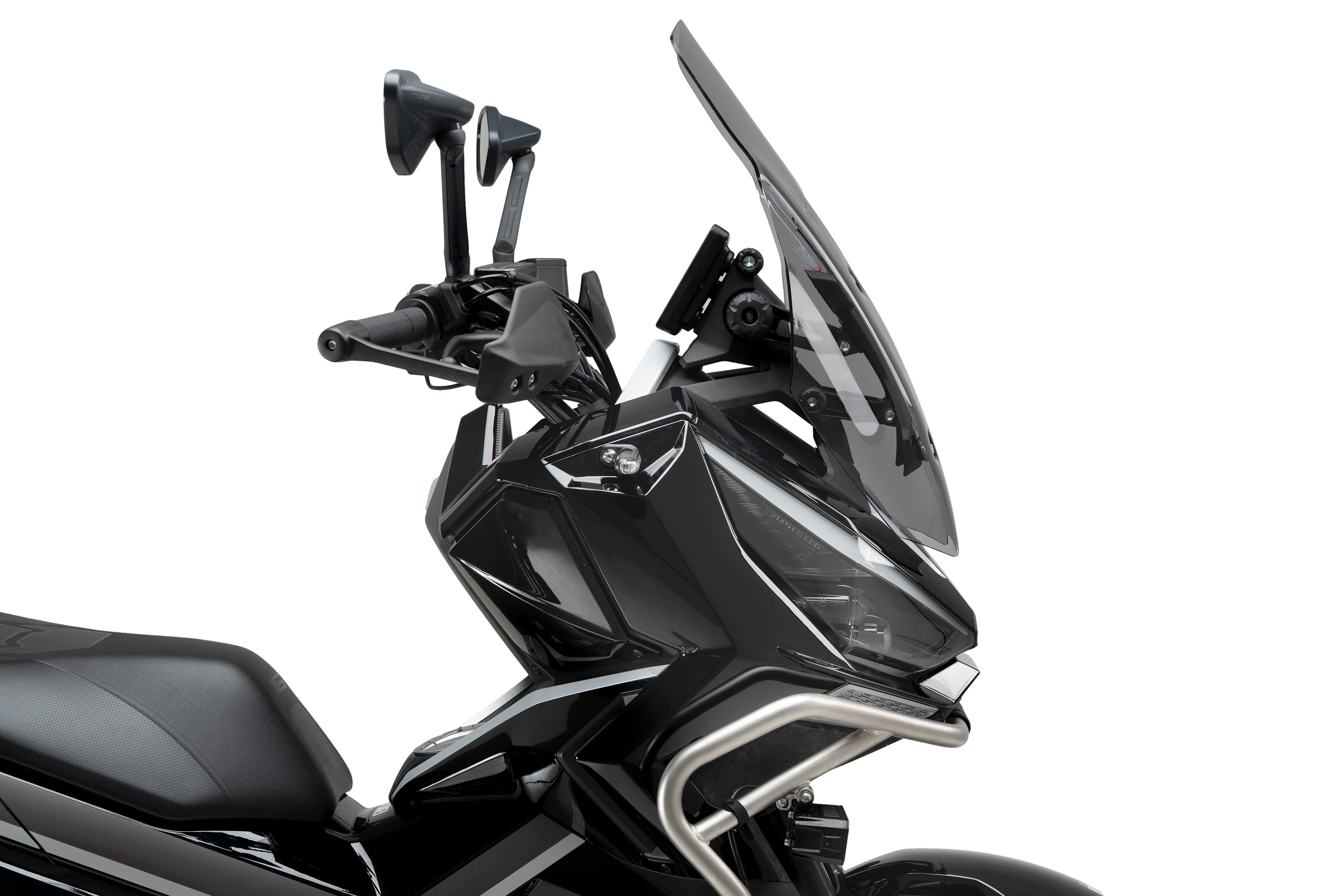 Puig Touring Screen | Light Smoke | Zontes ZT368T-G 2025>Current - Pyramid Motorcycle Accessories