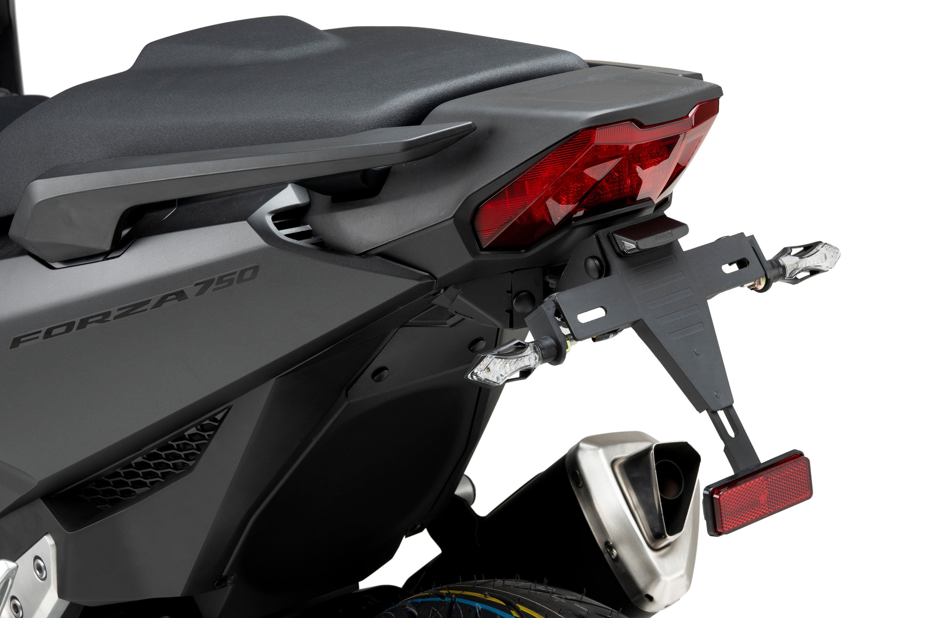 Puig Tail Tidy | Black | Honda Forza 750 2025 - Pyramid Motorcycle Accessories