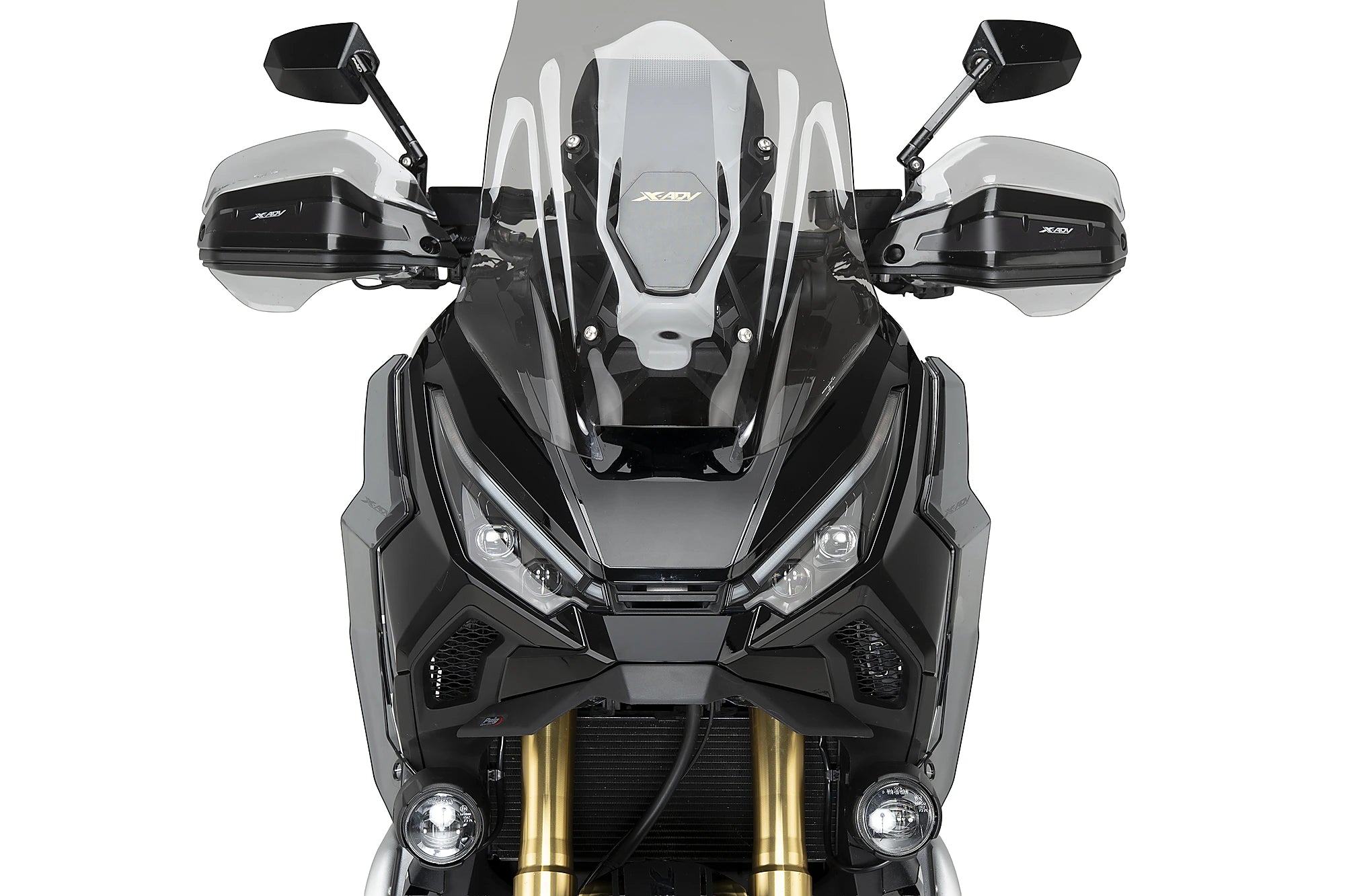 Puig Naked Frontal Wing | Matte Black | Honda X-Adv 2025>CurrentΒ -Β Β Pyramid Motorcycle Accessories