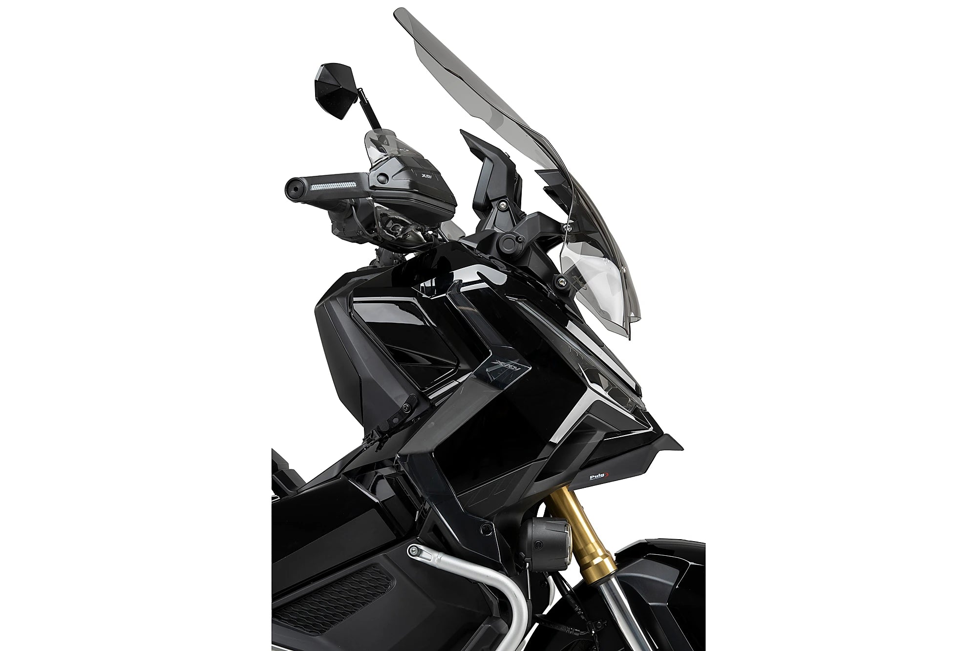 Puig Naked Frontal Wing | Matte Black | Honda X-Adv 2025>CurrentΒ -Β Β Pyramid Motorcycle Accessories