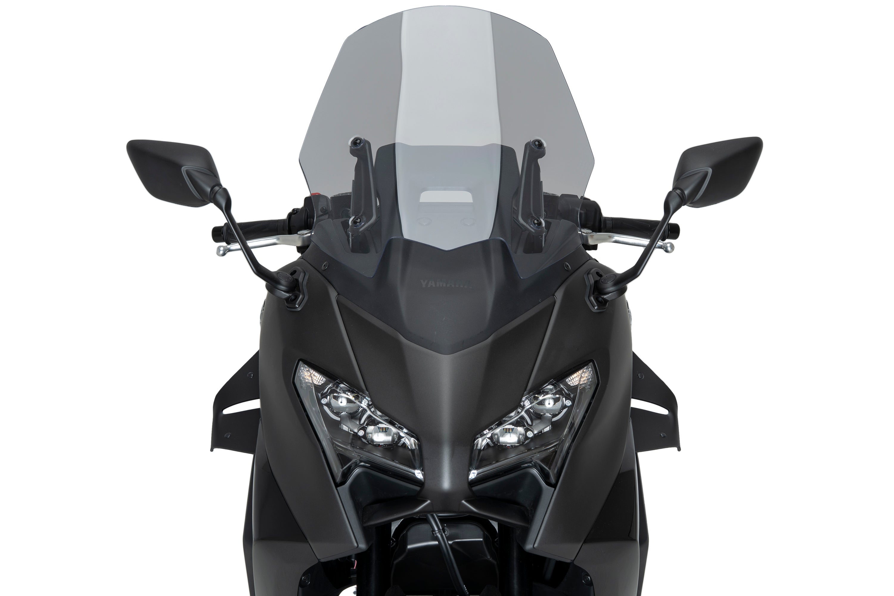 Puig D12 Side Wings | Matte Black | Yamaha TMAX 560 2022>Current - Pyramid Motorcycle Accessories