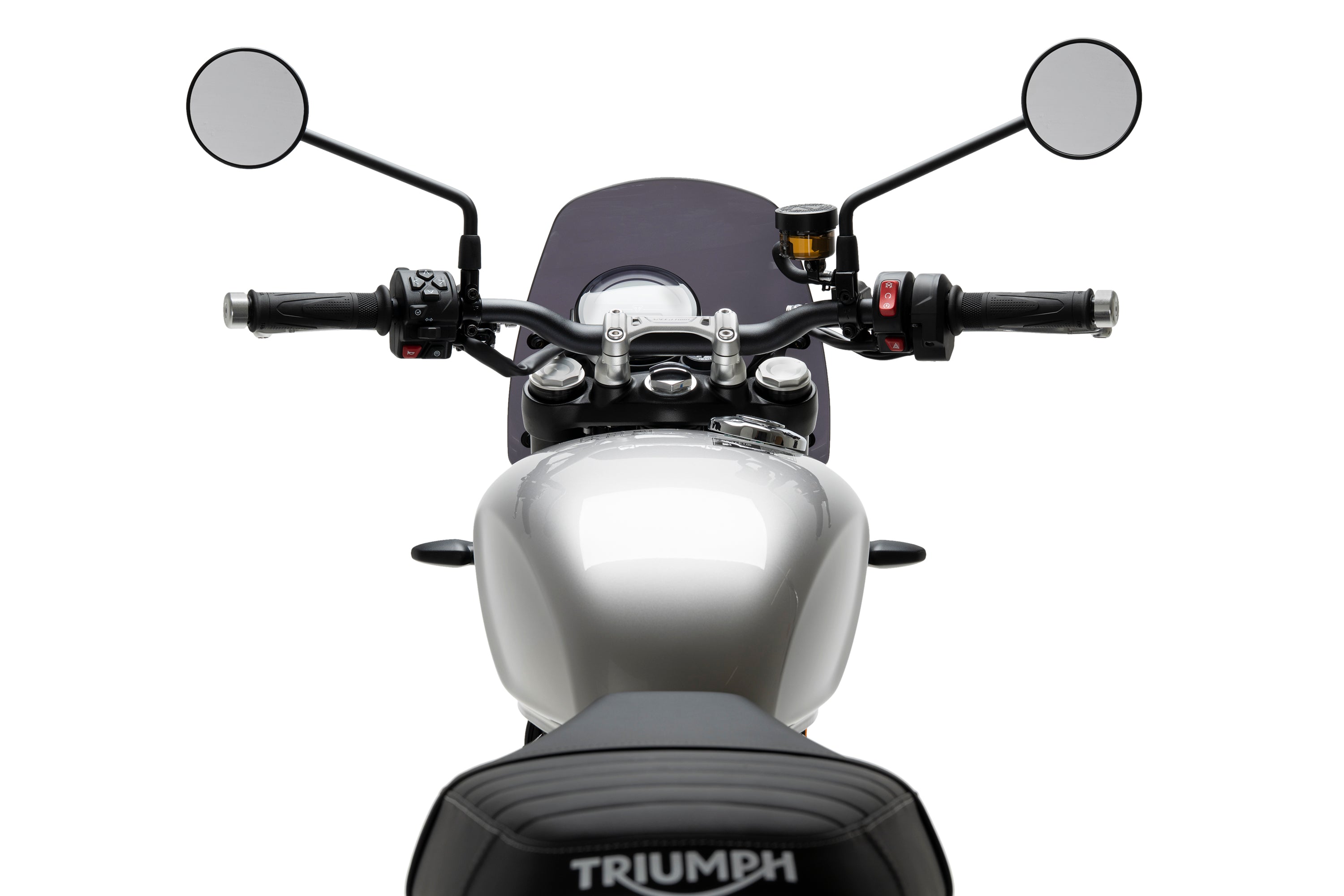 Puig Sport Screen | Dark Smoke | Triumph Speed Twin 900 / 1200 / 1200 RS - Pyramid Motorcycle Accessories