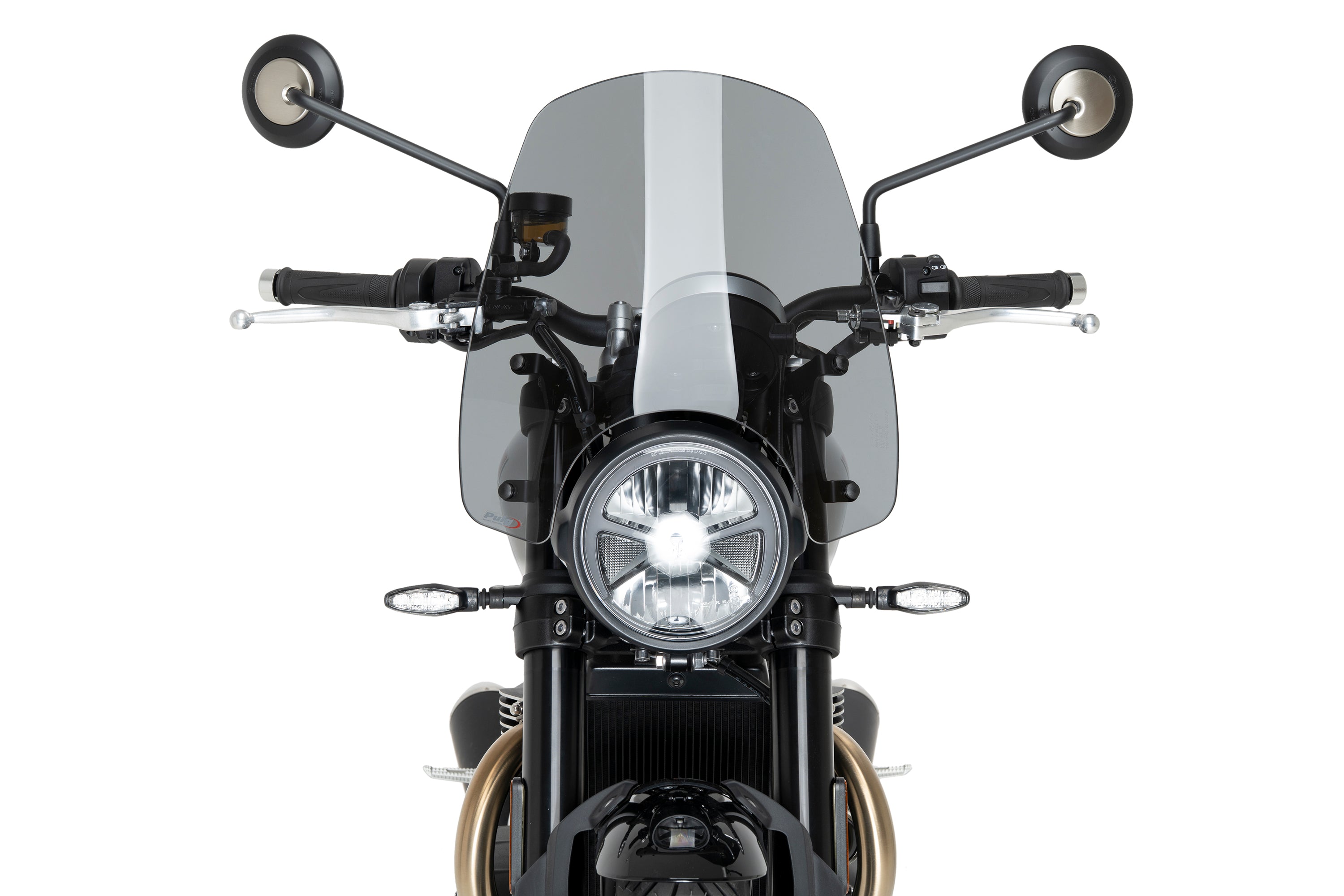 Puig Touring Screen | Light Smoke | Triumph Speed Twin 900 / 1200 / 1200 RS - Pyramid Motorcycle Accessories