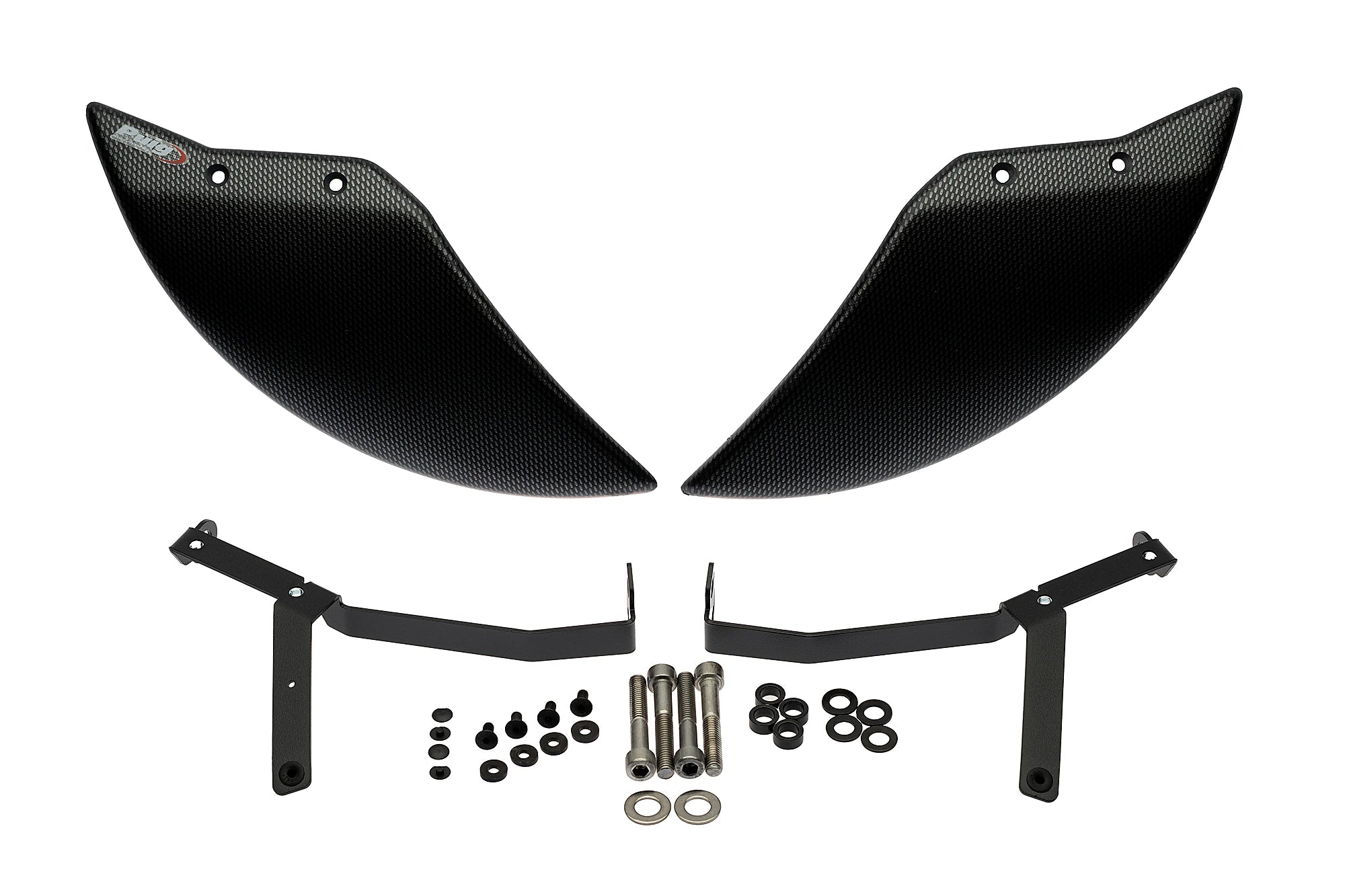 Puig Aero Wheel Deflector | Carbon Look | Honda CB1000 Hornet inc. SP 2025>Current - Pyramid Motorcycle Accessories
