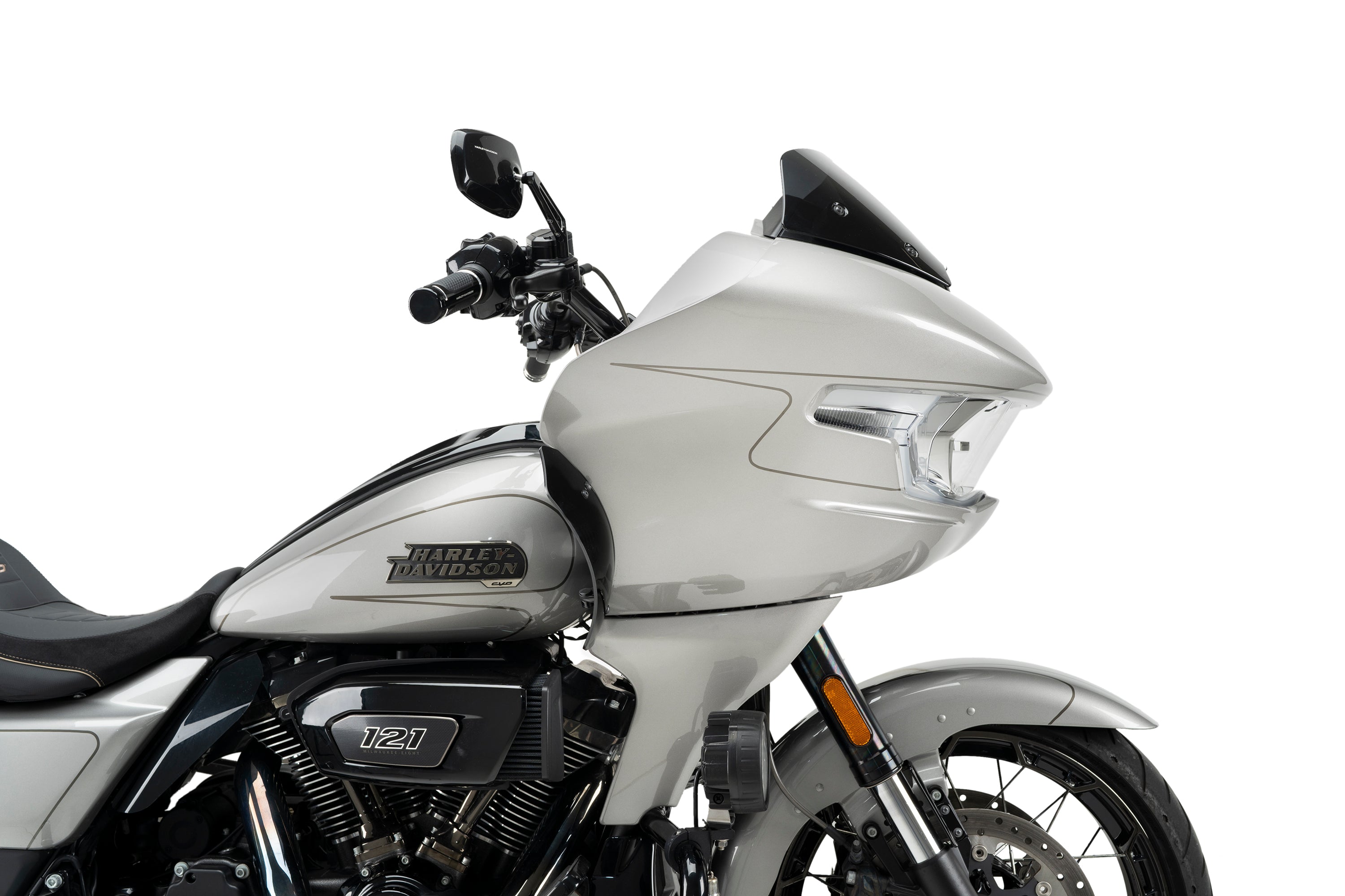 Puig Lower Wind Deflectors | Black (Opaque) | Harley Davidson Road Glide (FLTRX) 2024>Current - Pyramid Motorcycle Accessories