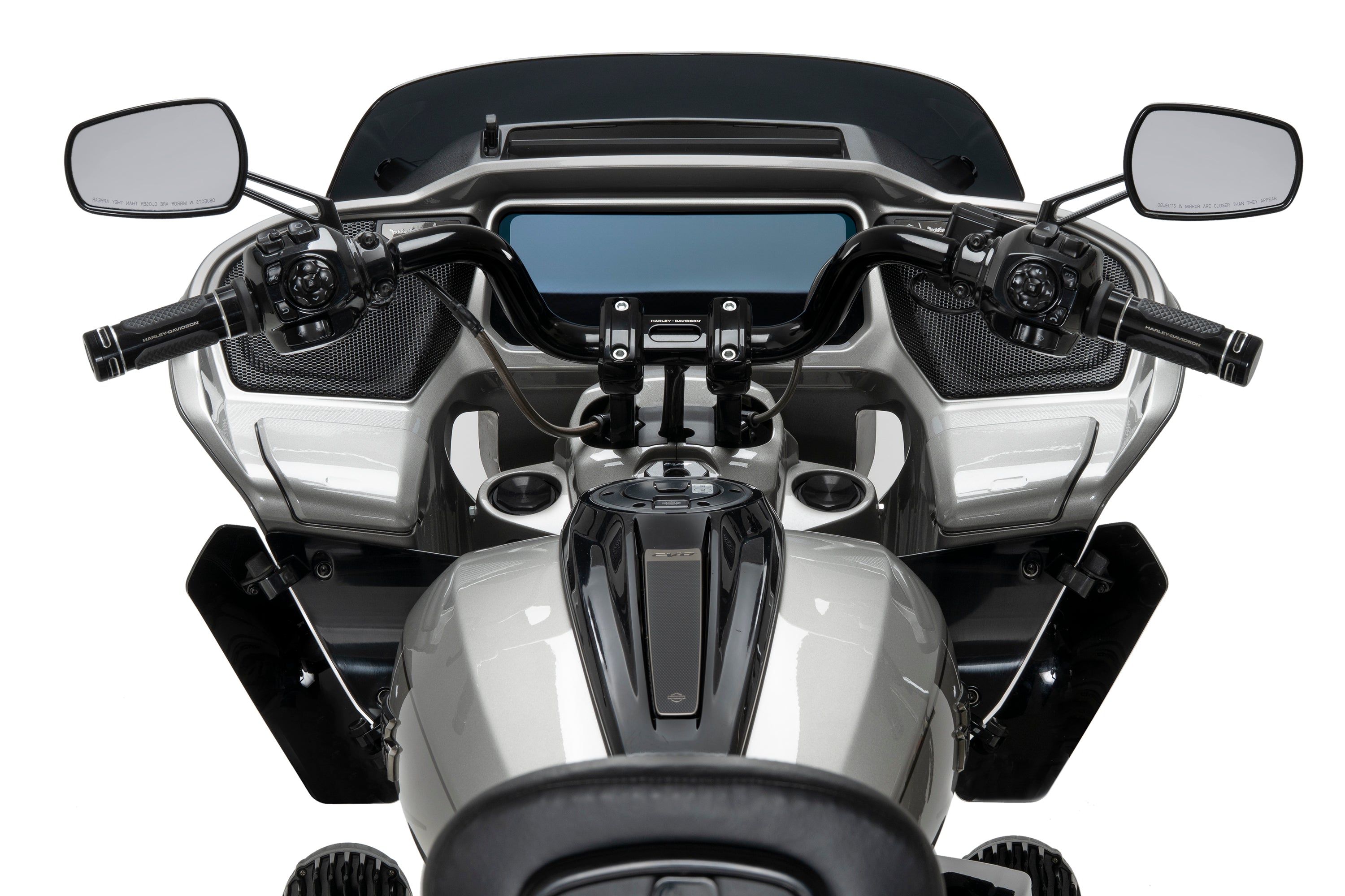 Puig Lower Wind Deflectors | Black (Opaque) | Harley Davidson Road Glide (FLTRX) 2024>Current - Pyramid Motorcycle Accessories