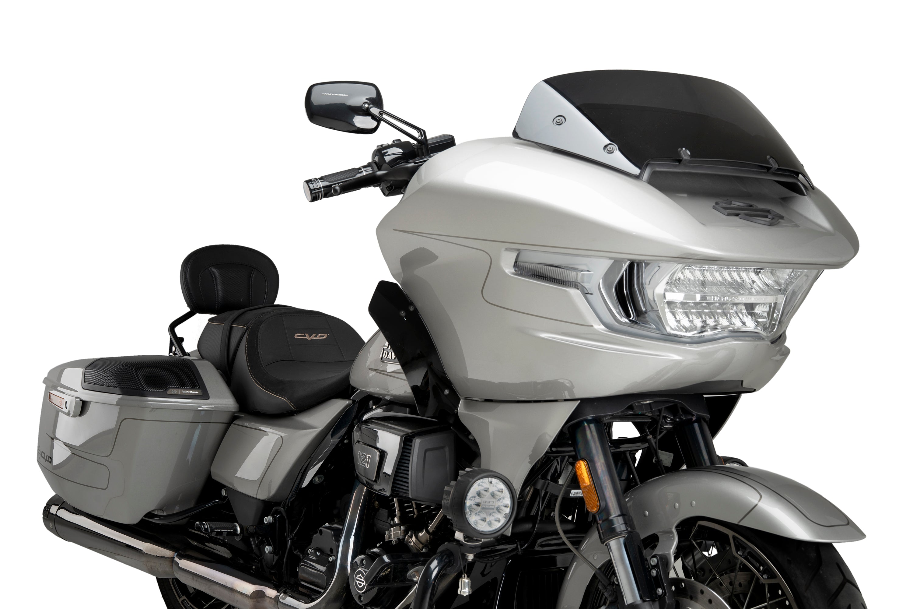 Puig Lower Wind Deflectors | Black (Opaque) | Harley Davidson Road Glide (FLTRX) 2024>Current - Pyramid Motorcycle Accessories