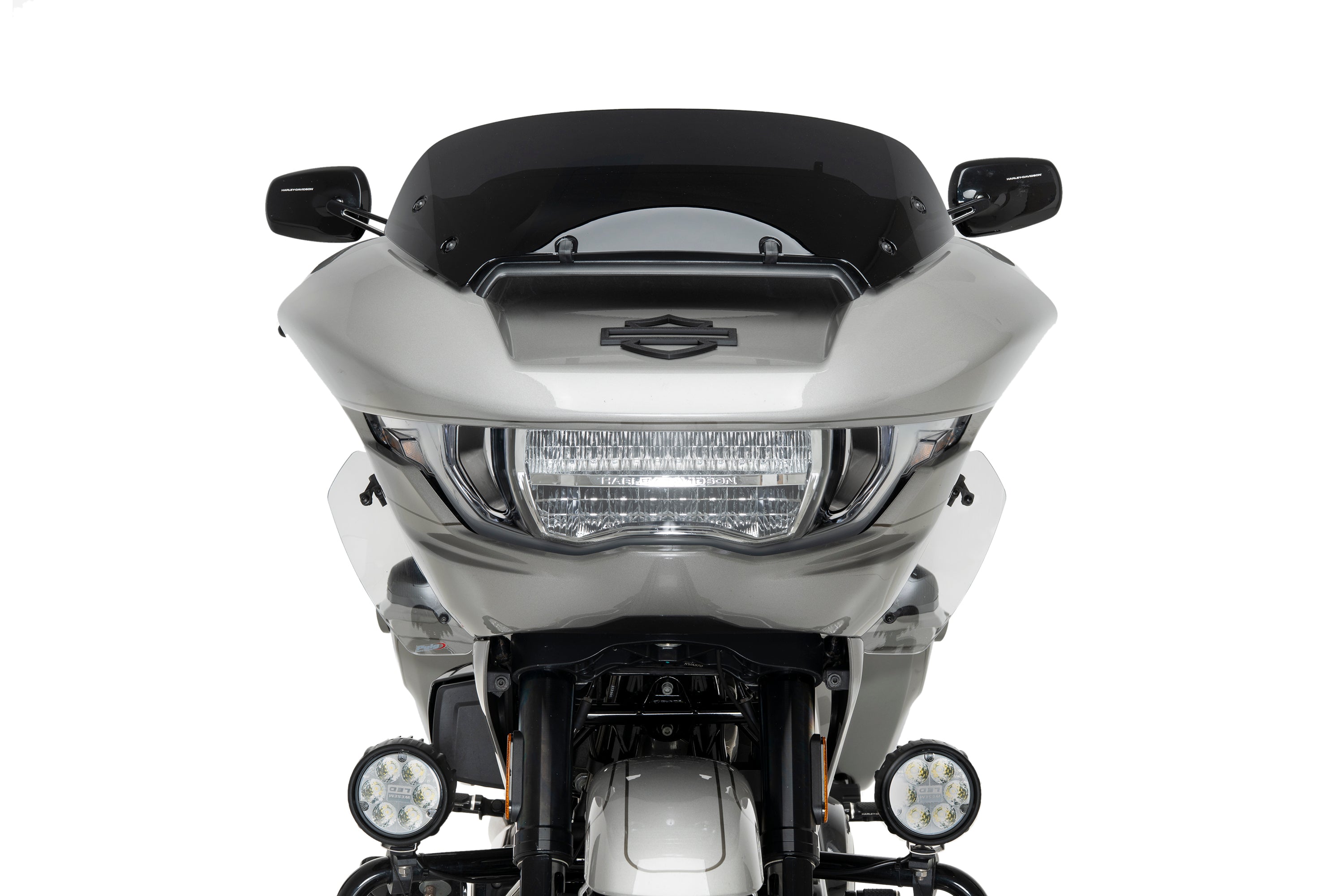 Puig Lower Wind Deflectors | Clear | Harley Davidson Road Glide (FLTRX) 2024>Current - Pyramid Motorcycle Accessories