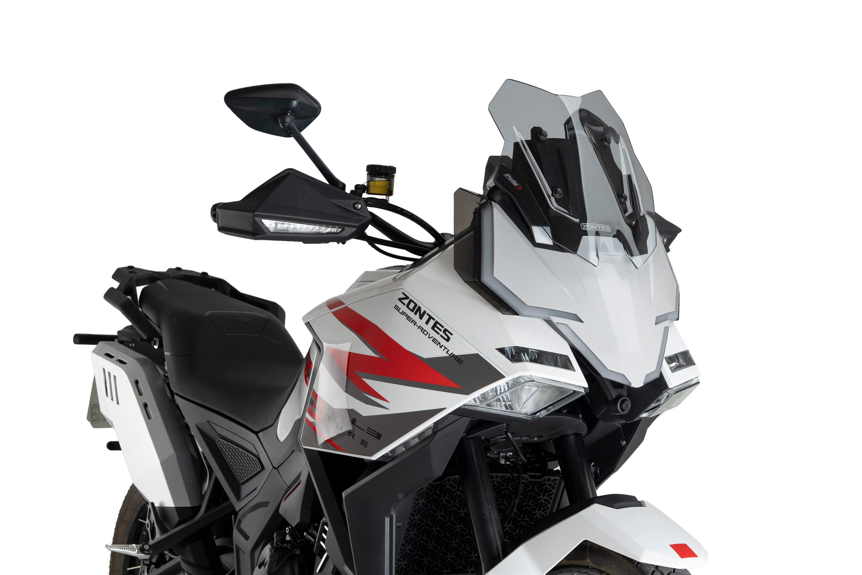 Puig Sport Screen | Light Smoke | Zontes ZT-703F 2024>2025 - Pyramid Motorcycle Accessories