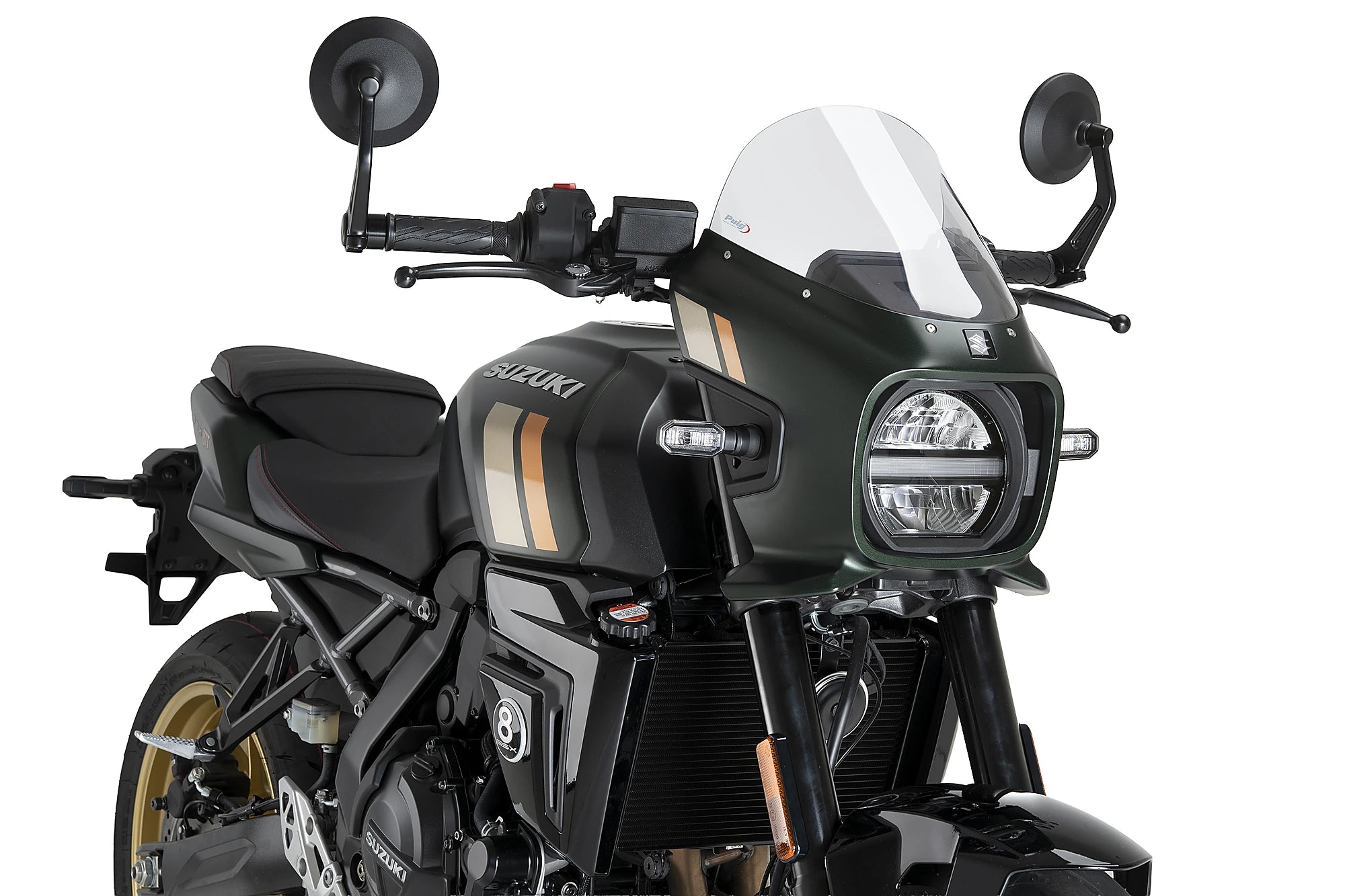 Puig Touring Screen | Clear | Suzuki GSX-8TT 2025>Current - Pyramid Motorcycle Accessories