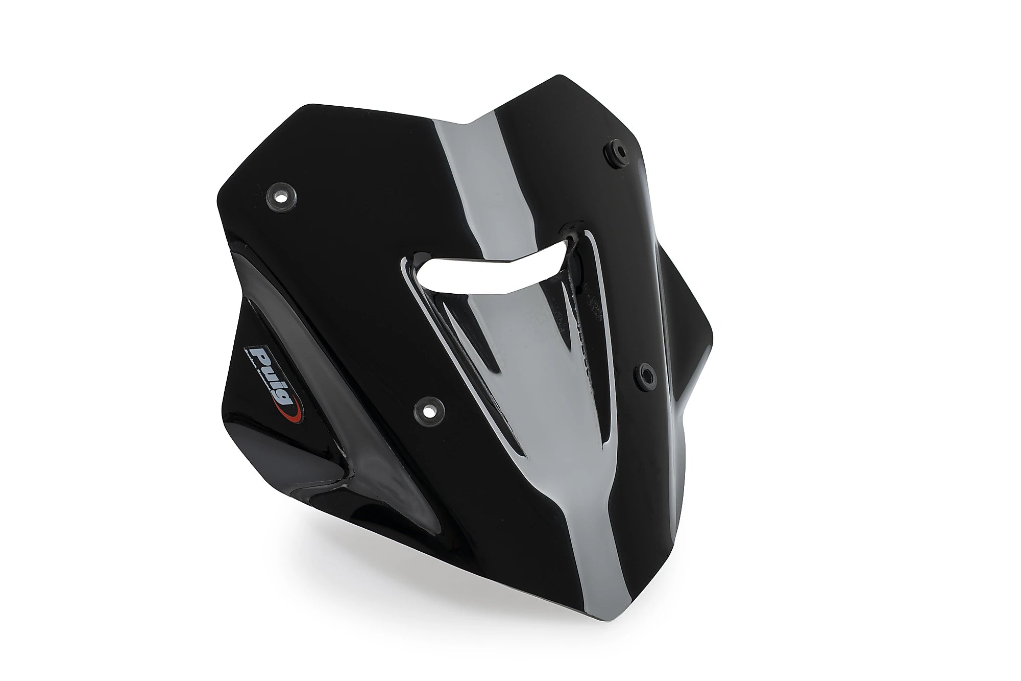 Puig Sport Screen | Black (Opaque) | Aprilia Tuono 457 2025>Current - Pyramid Motorcycle Accessories