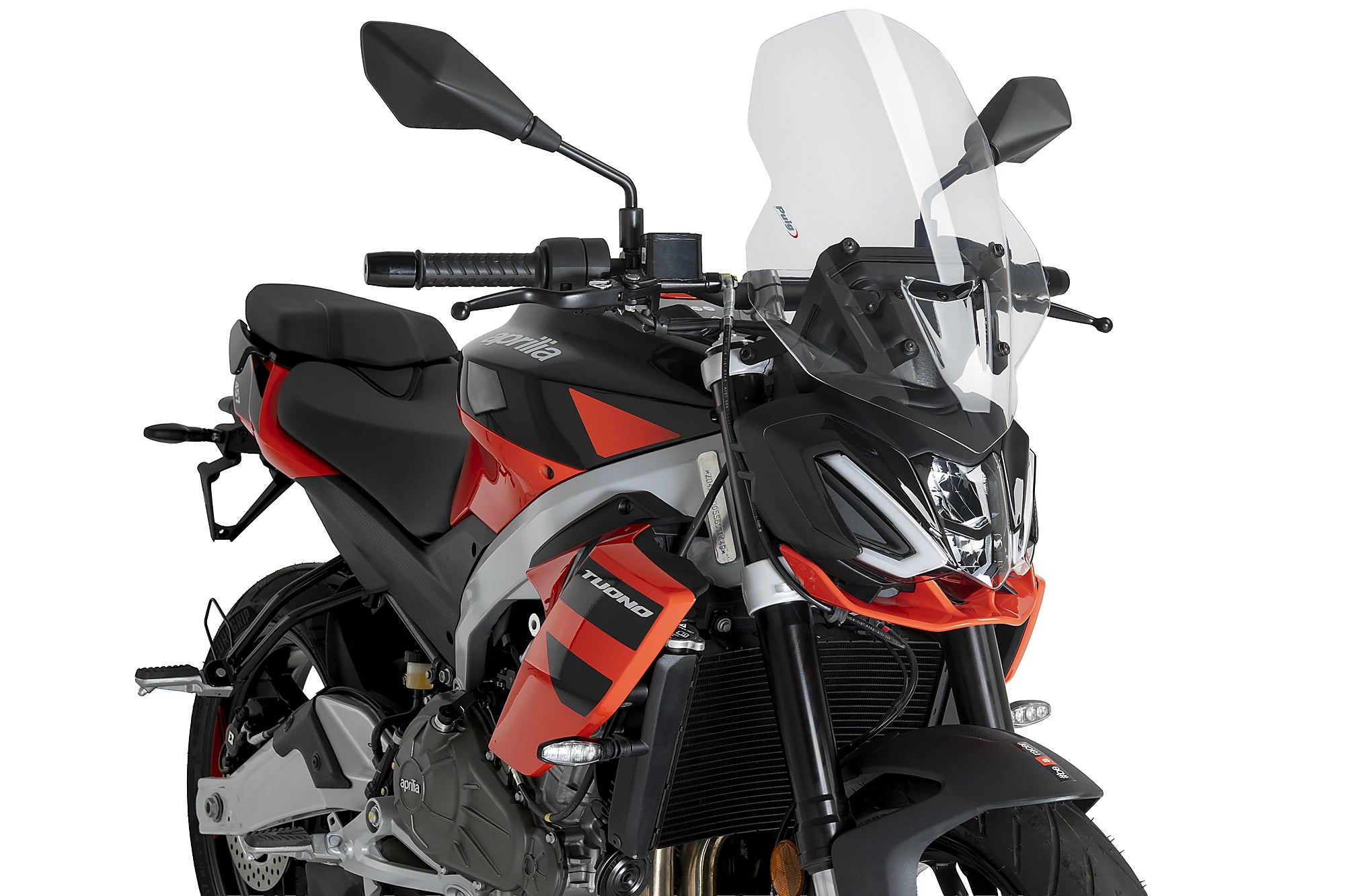 Puig Touring Screen | Clear | Aprilia Tuono 457 2025>Current - Pyramid Motorcycle Accessories