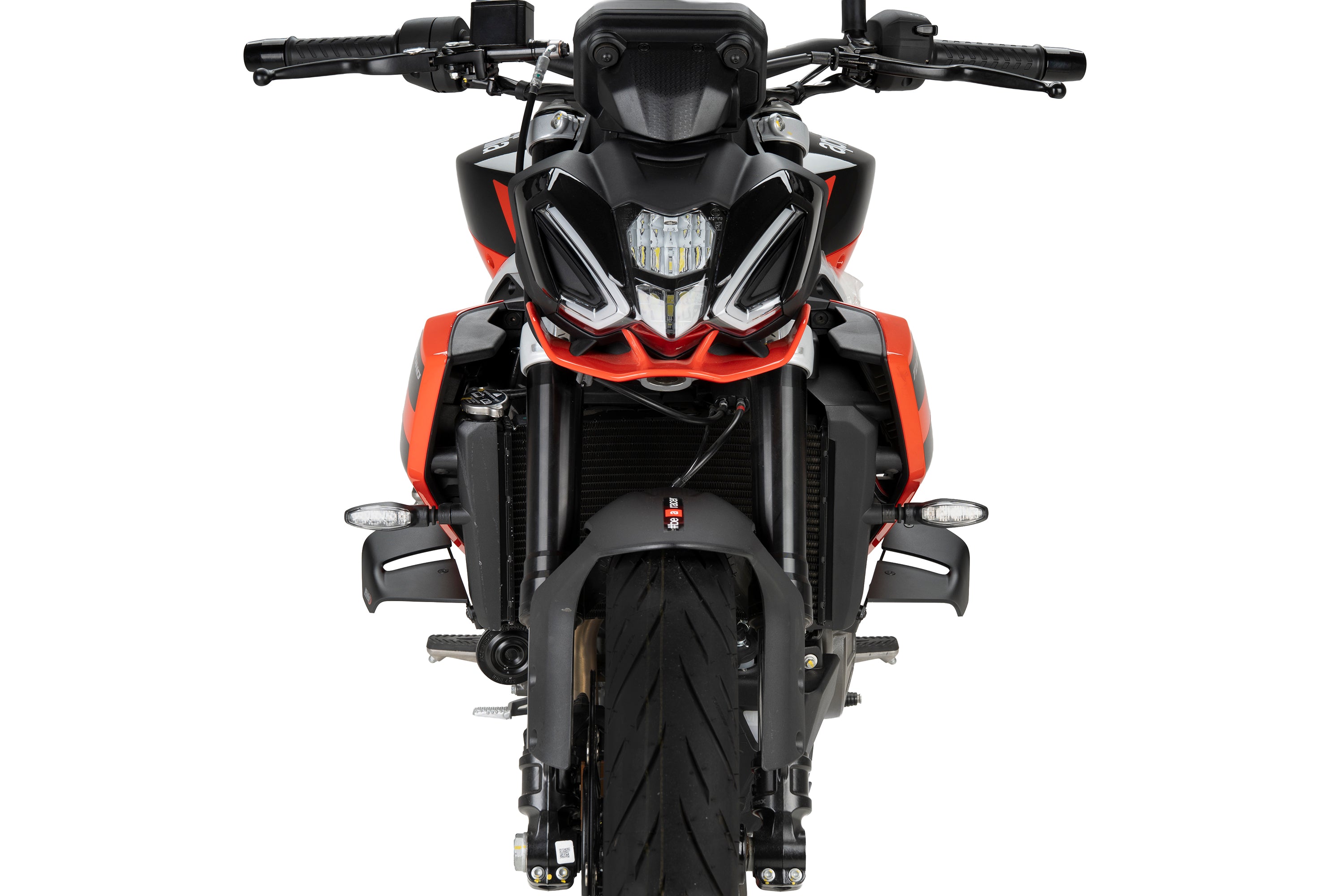 Puig D12 Side Wings | Matte Black | Aprilia Tuono 457 2025>2026 - Pyramid Motorcycle Accessories
