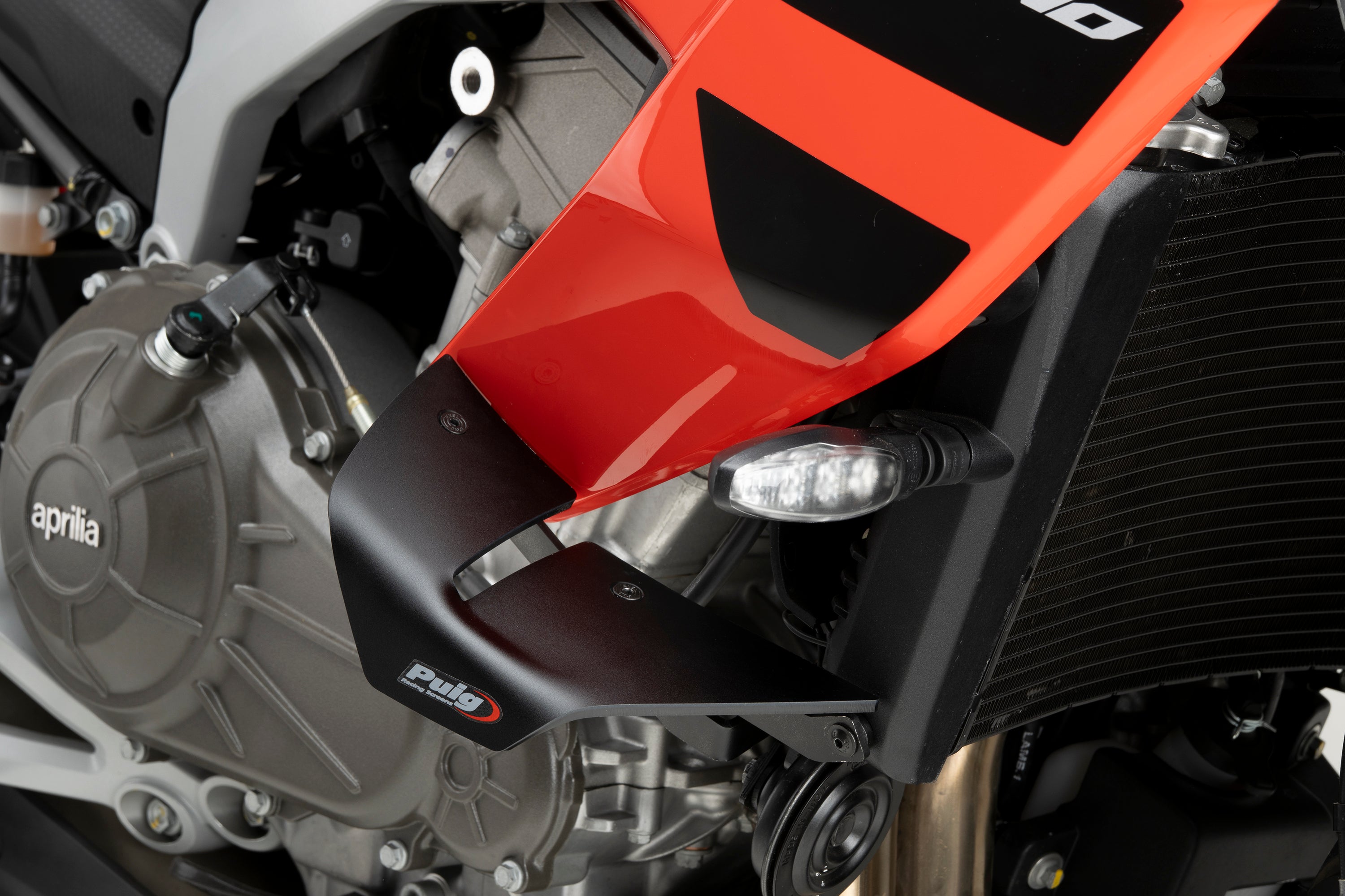 Puig D12 Side Wings | Matte Black | Aprilia Tuono 457 2025>2026 - Pyramid Motorcycle Accessories