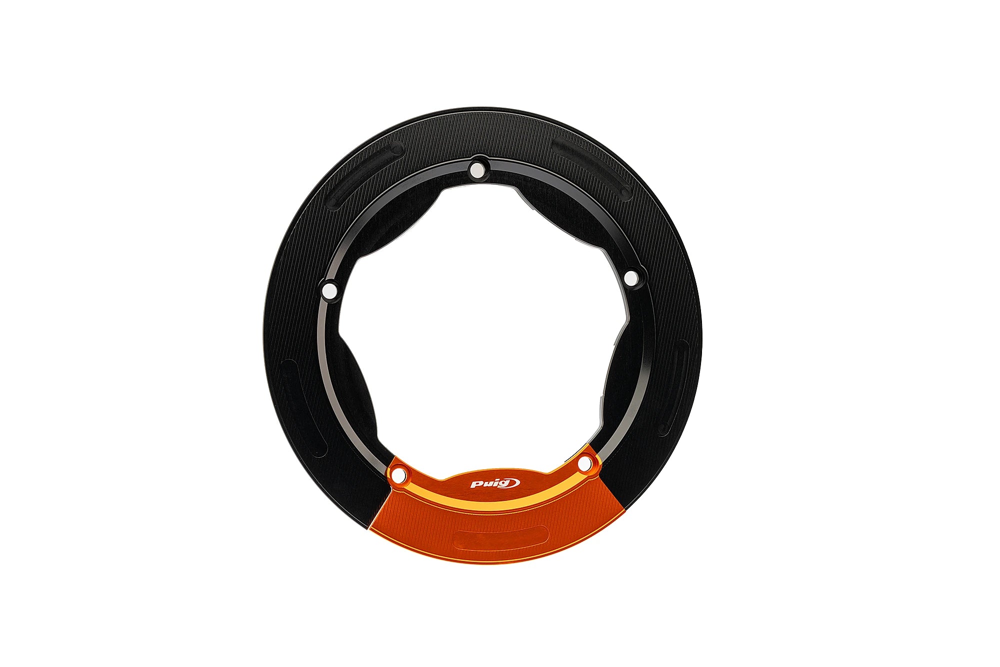 Puig Shaft Ring Trim - 2 Piece Kit | Orange | Yamaha TMAX 530 / 560 - Pyramid Motorcycle Accessories