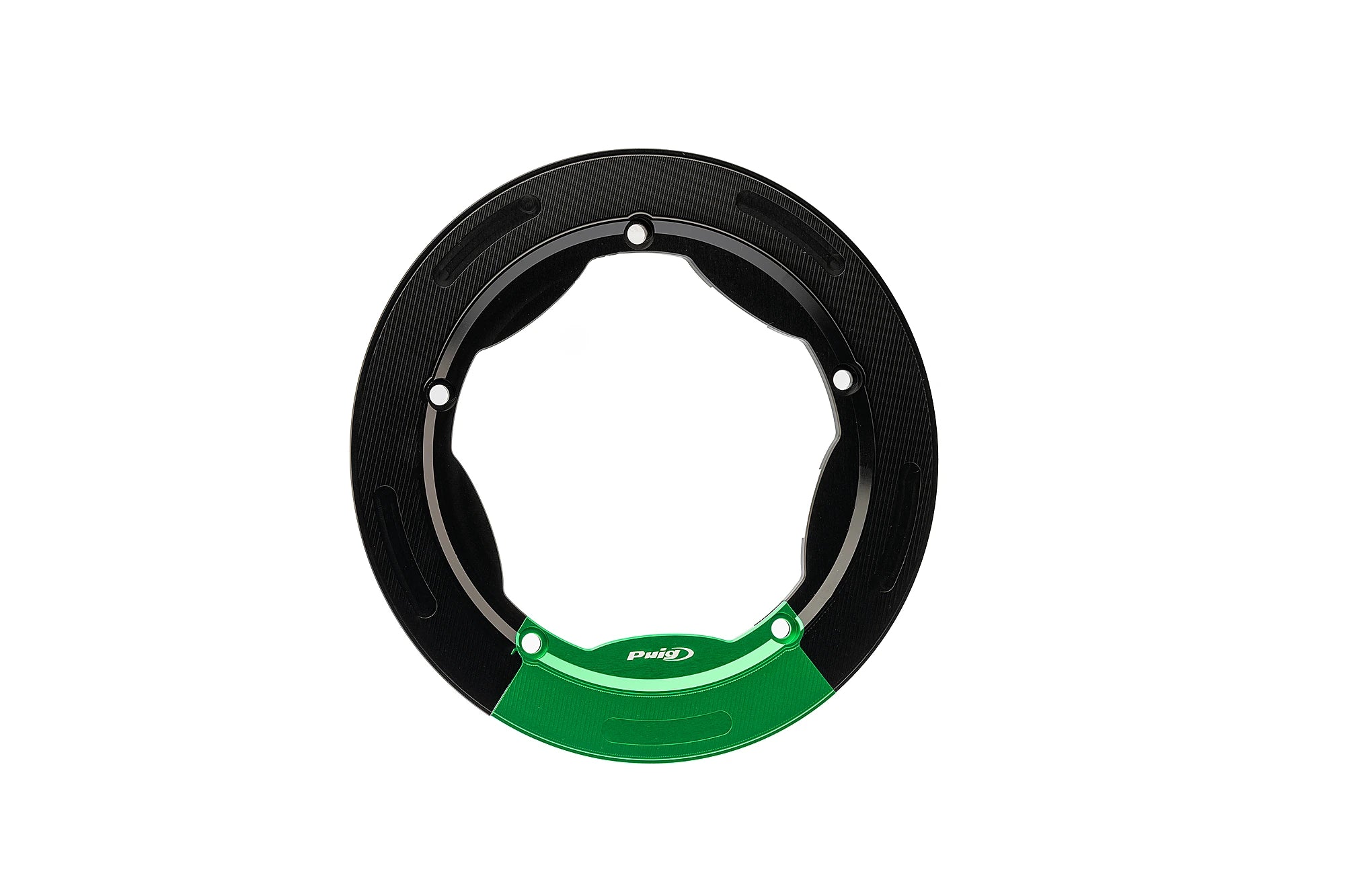 Puig Shaft Ring Trim - 2 Piece Kit | Green | Yamaha TMAX 530 / 560 - Pyramid Motorcycle Accessories