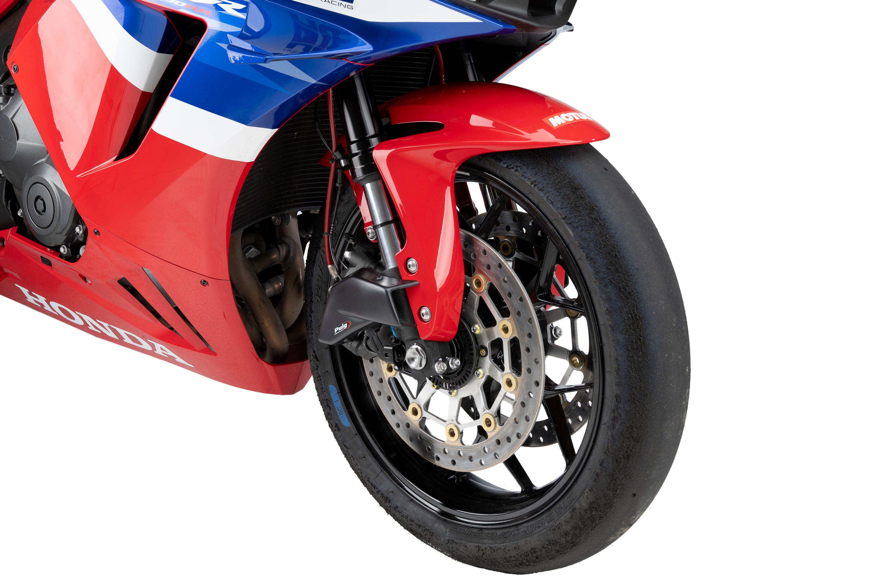 Puig Brake Ducts | Matte Black | Honda CBR600RR 2013>CurrentΒ -Β Β Pyramid Motorcycle Accessories